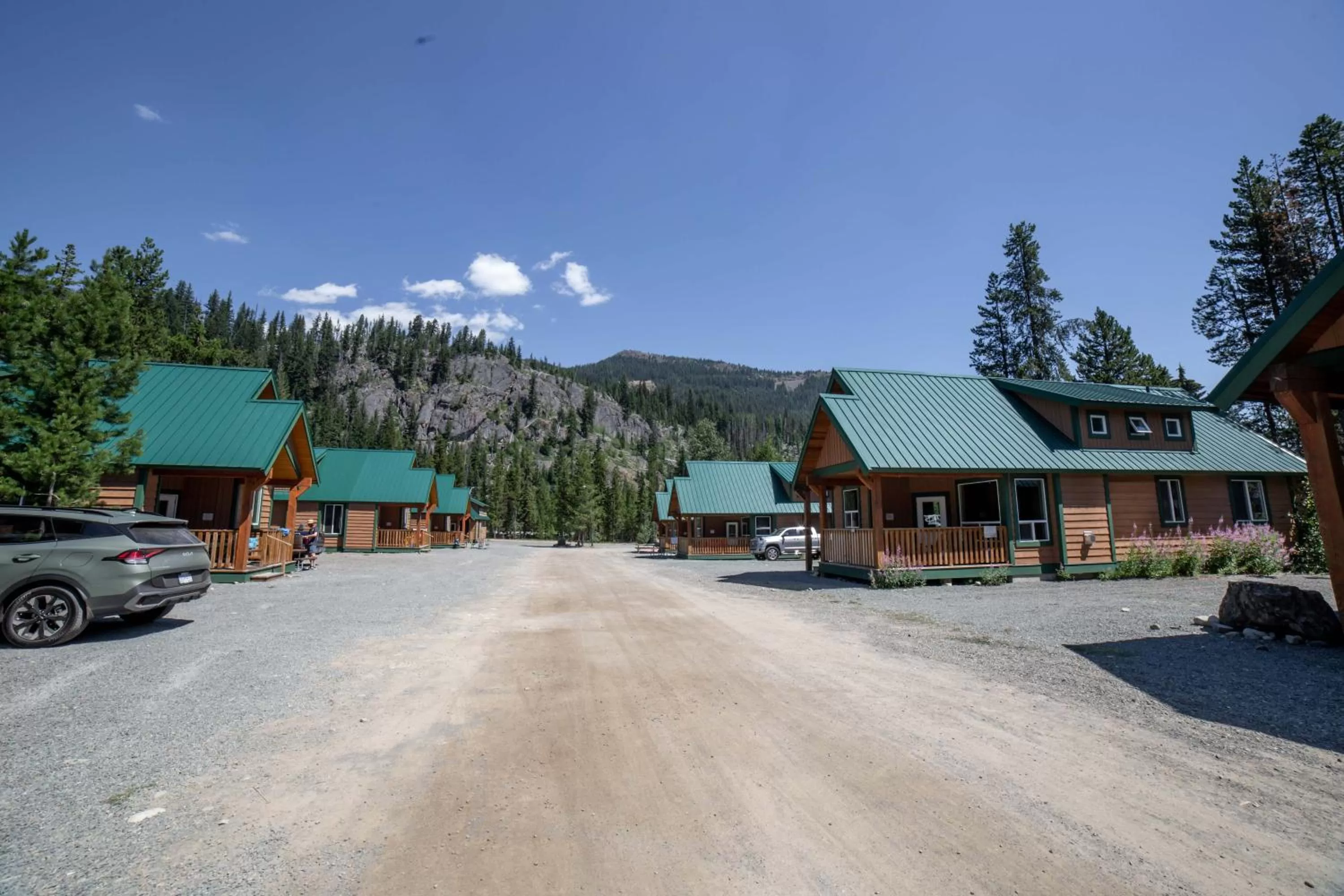 Property building in Manning Park Resort