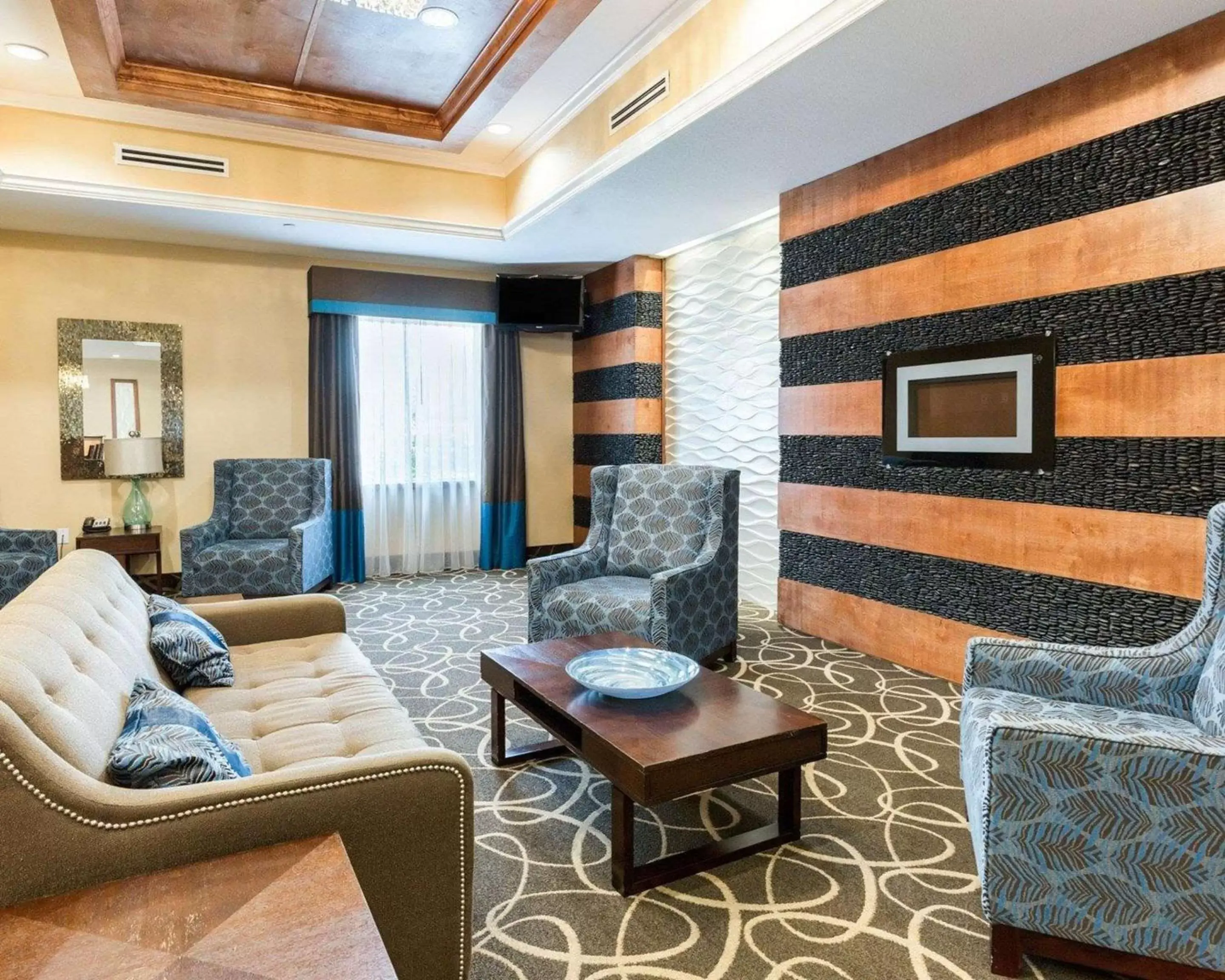 Lobby or reception, Seating Area in Comfort Suites Katy