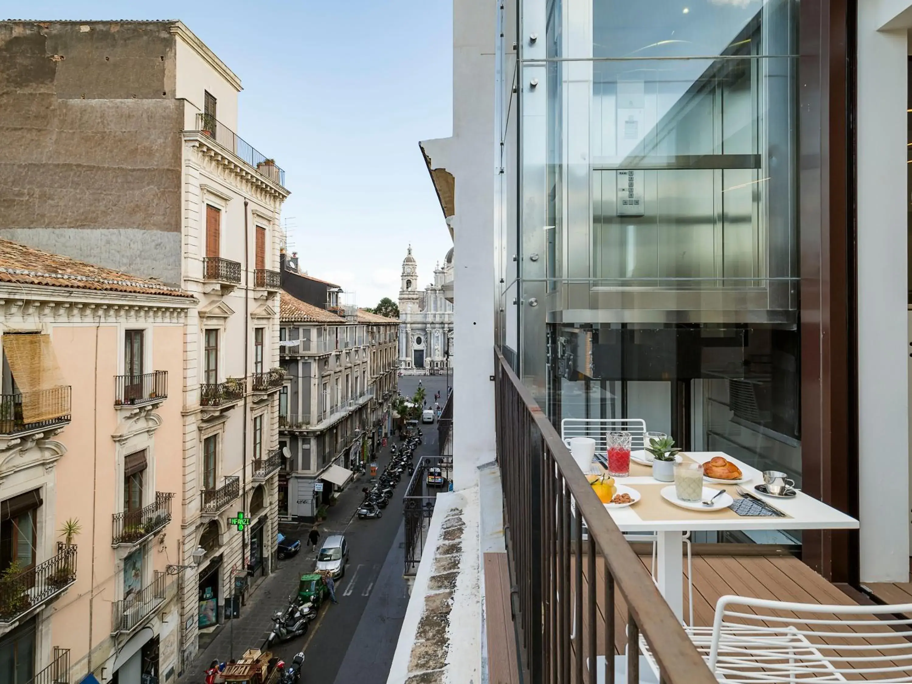 Balcony/Terrace in Duomo Suites & Spa