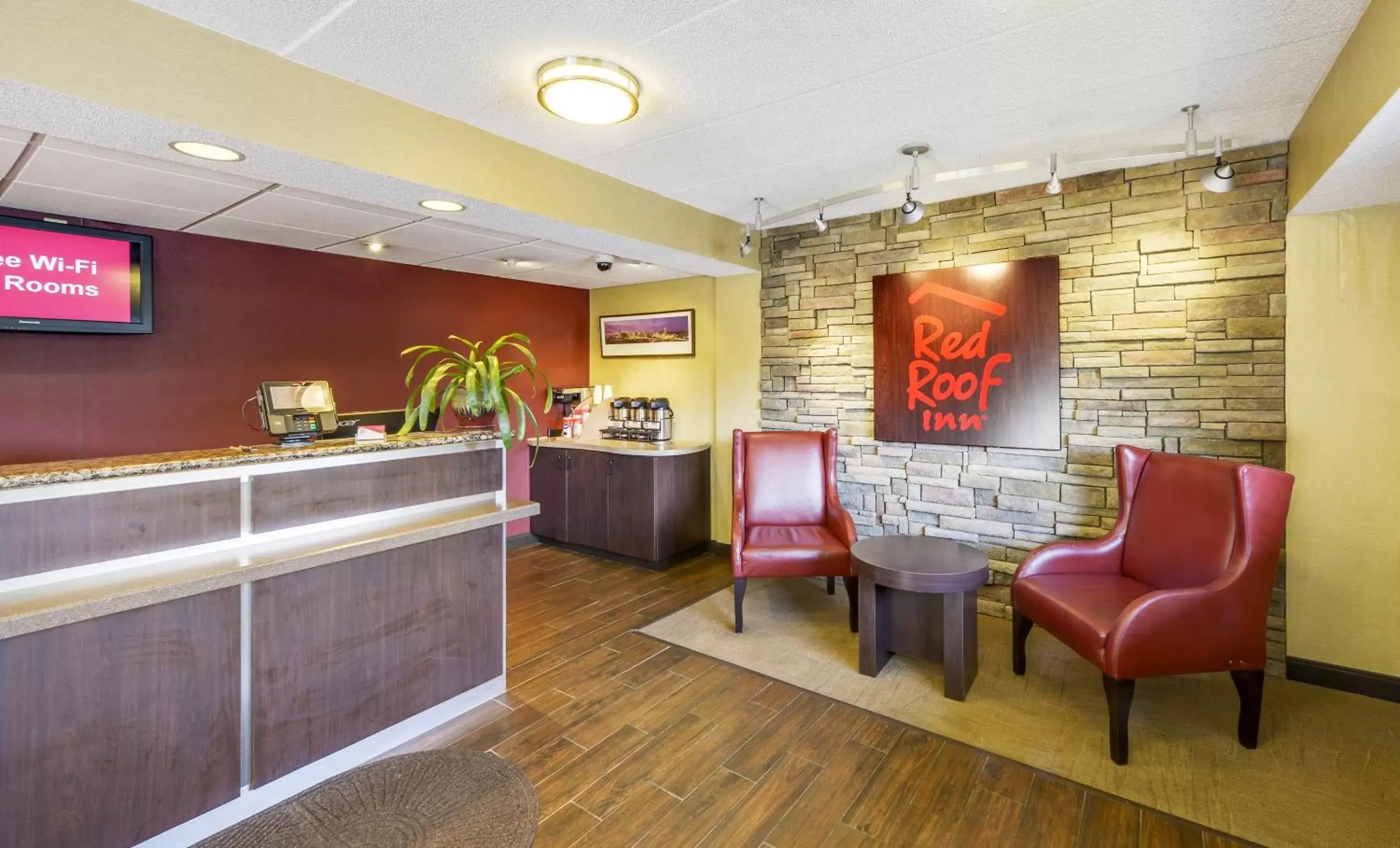 Lobby or reception, Lobby/Reception in Red Roof Inn Richmond South