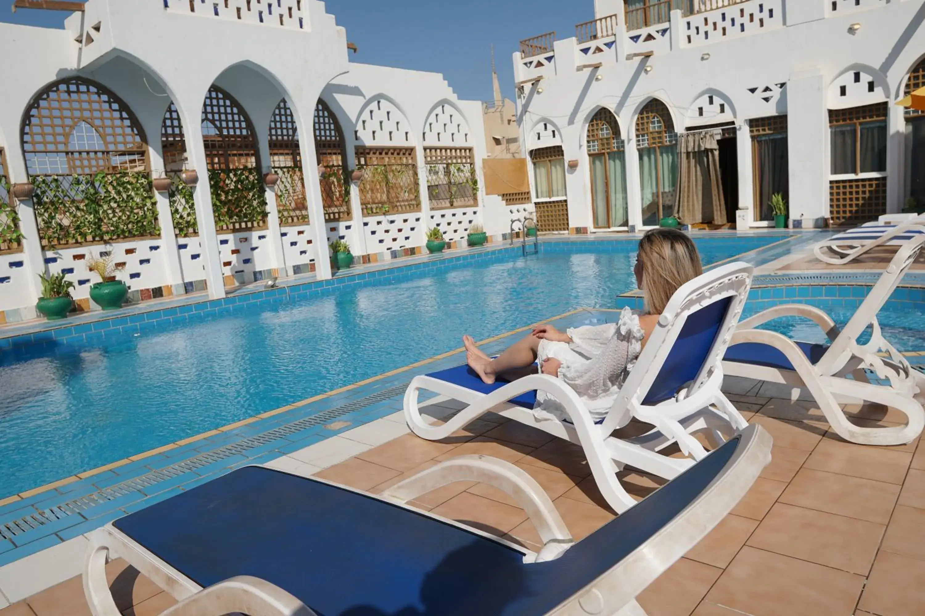 People, Swimming Pool in Kuwait Palace Hotel