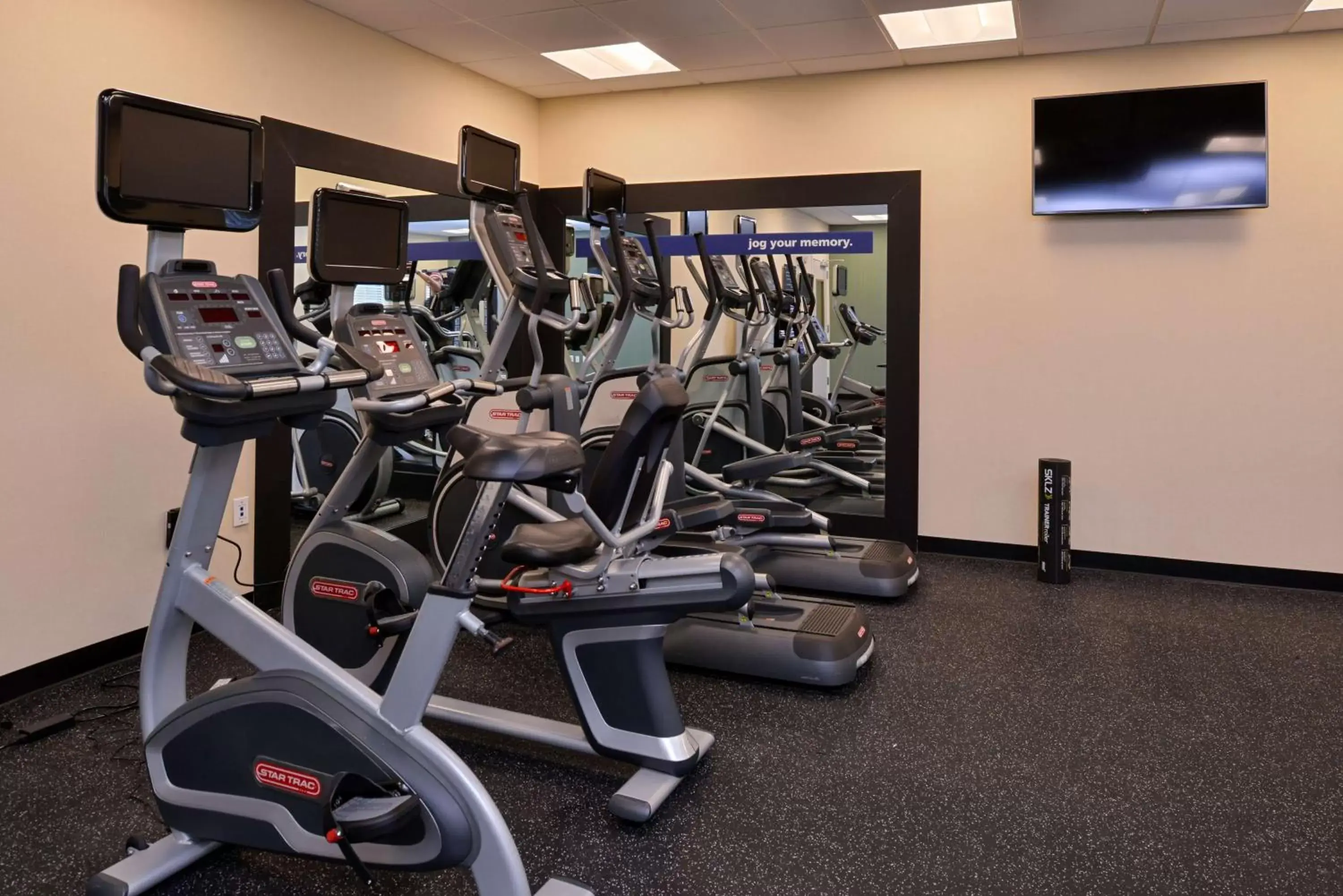 Fitness centre/facilities in Hampton Inn & Suites Albany-East Greenbush, NY Fitness centre/facilities in Hampton Inn & Suites Albany-East Greenbush, NY