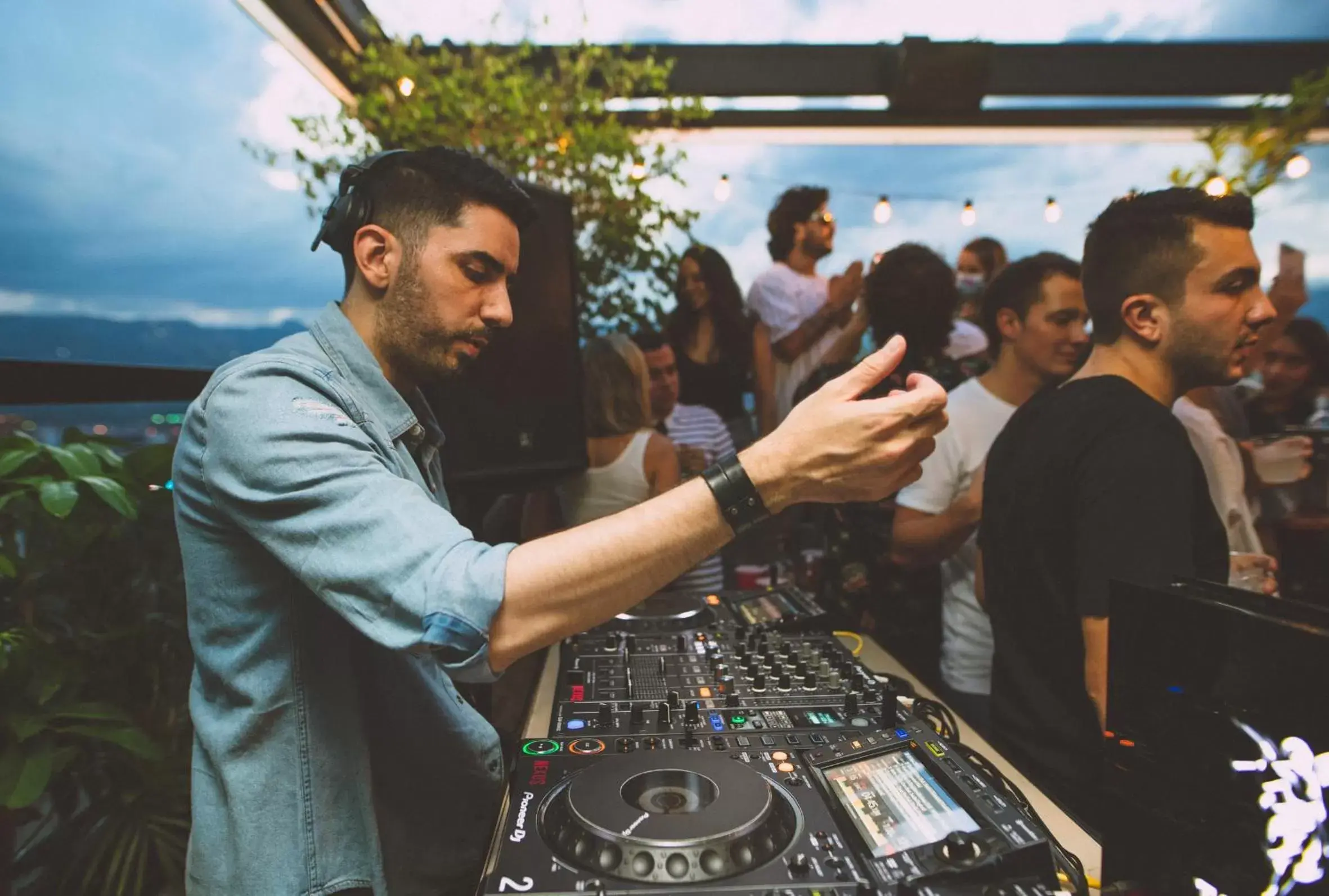 Lounge or bar in The Somos Beats Hotel & Rooftop Lounge or bar in The Somos Beats Hotel & Rooftop