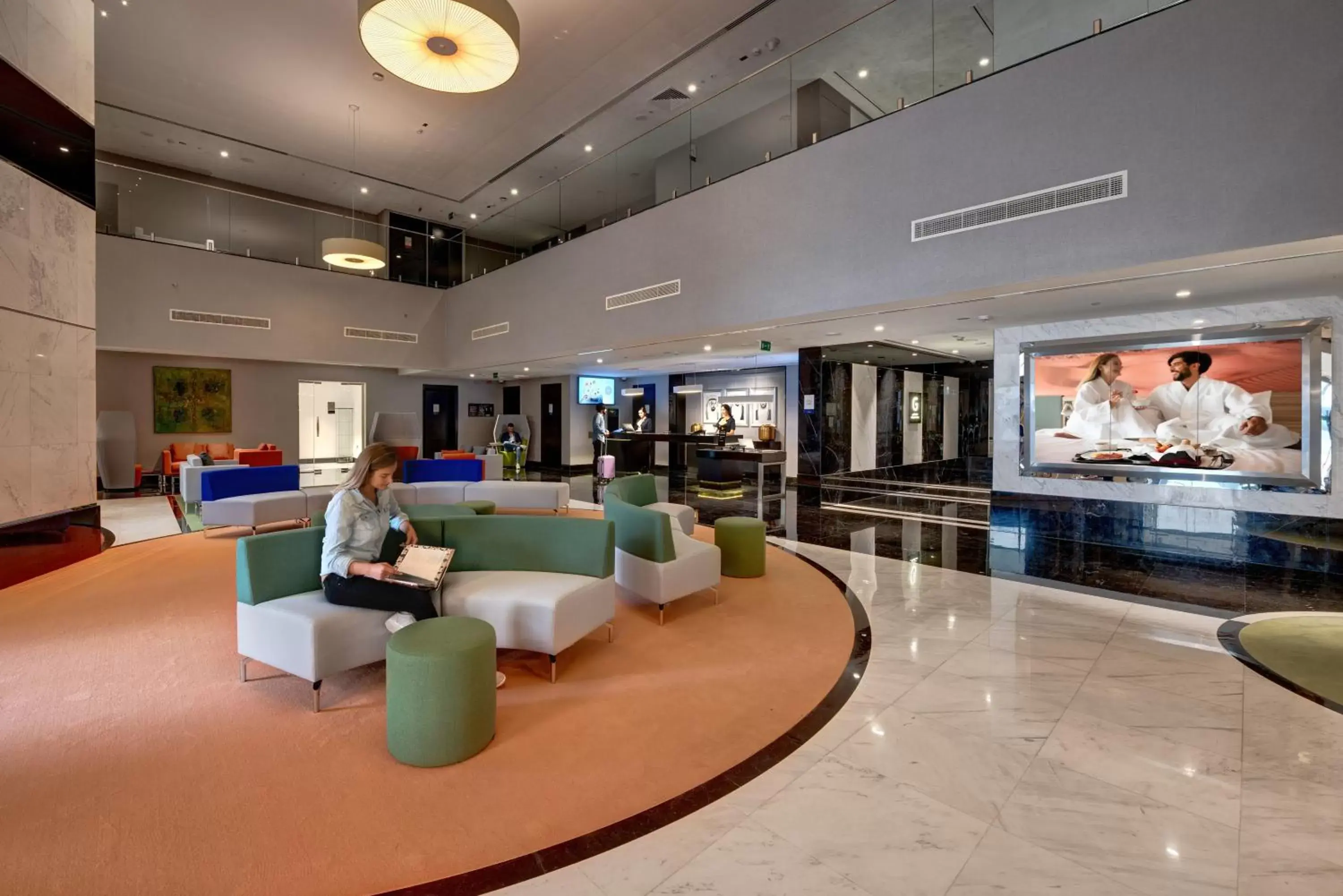 Lobby or reception, Lobby/Reception in Novotel Sharjah Expo Centre