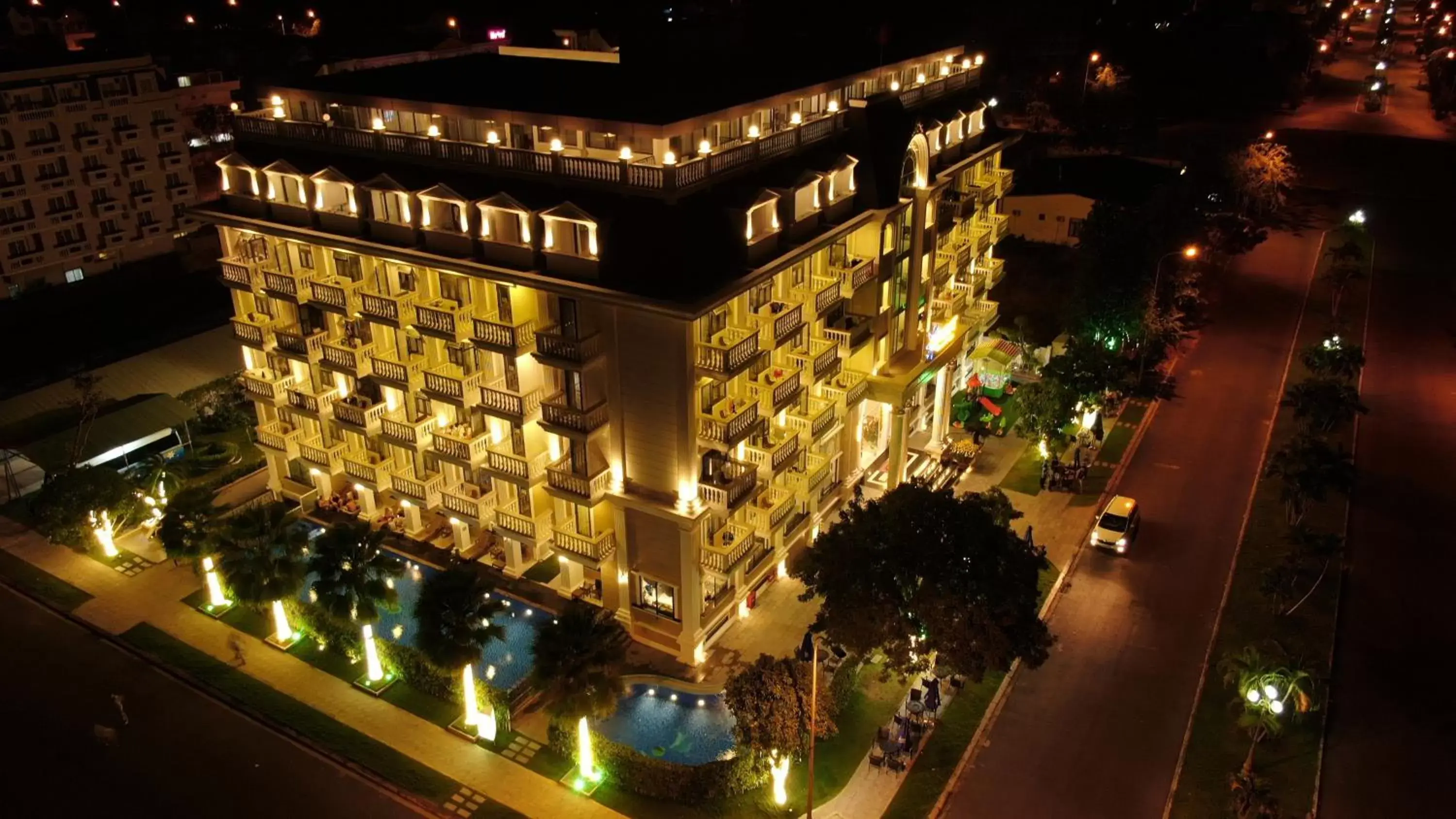Property building in Orbit Hotel Nha Trang Property building in Orbit Hotel Nha Trang