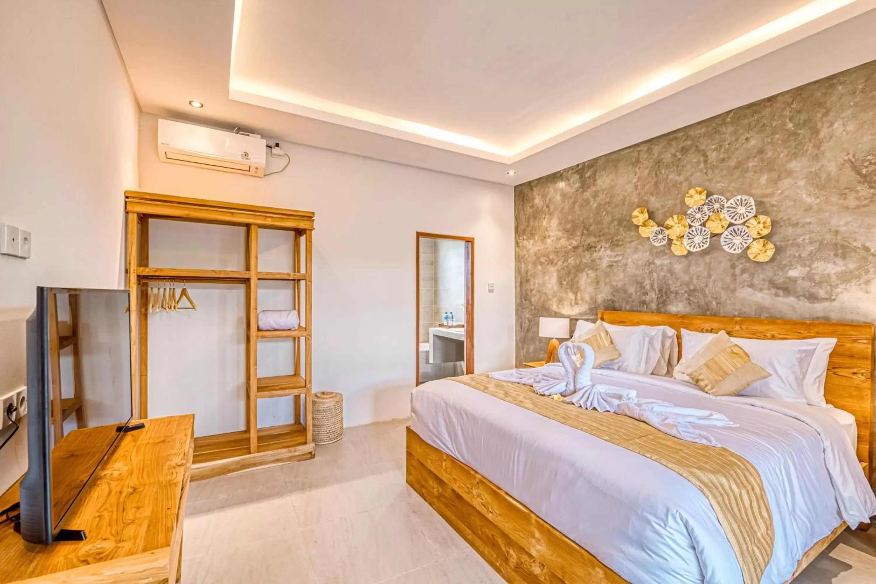 Photo of the whole room, Bed in Villa Mirah Ubud Photo of the whole room, Bed in Villa Mirah Ubud