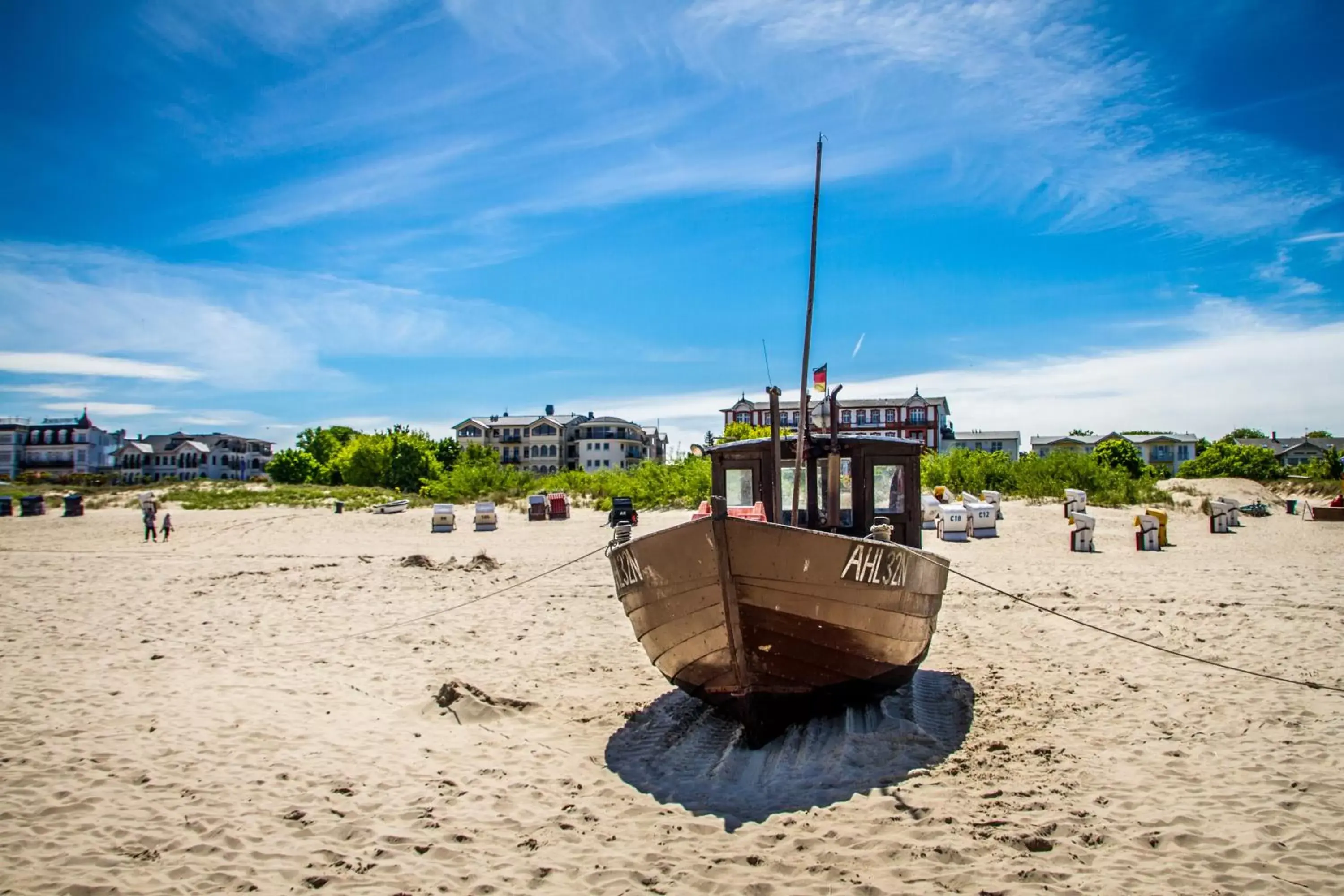 Beach in Hotel Villa Seeschlößchen