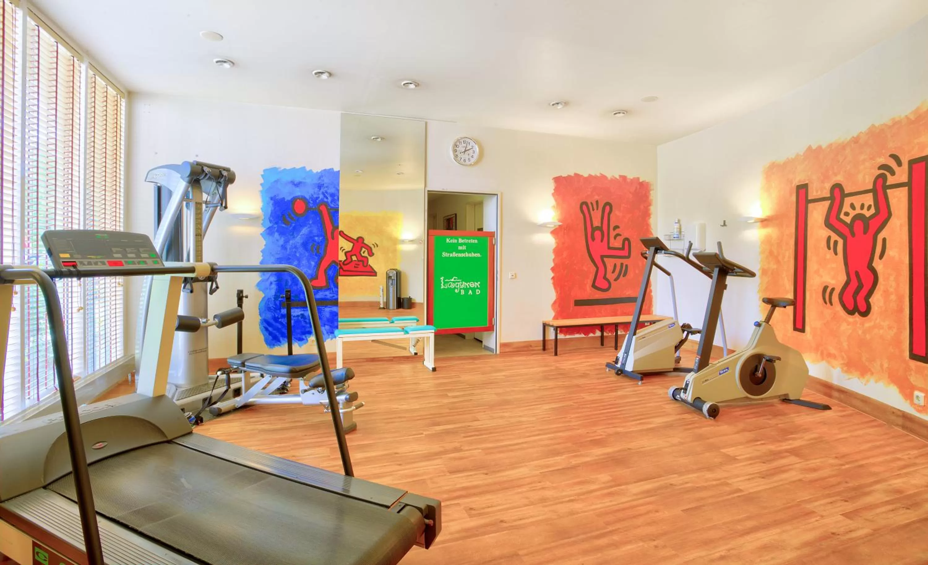 Fitness centre/facilities in ACHAT Hotel Magdeburg