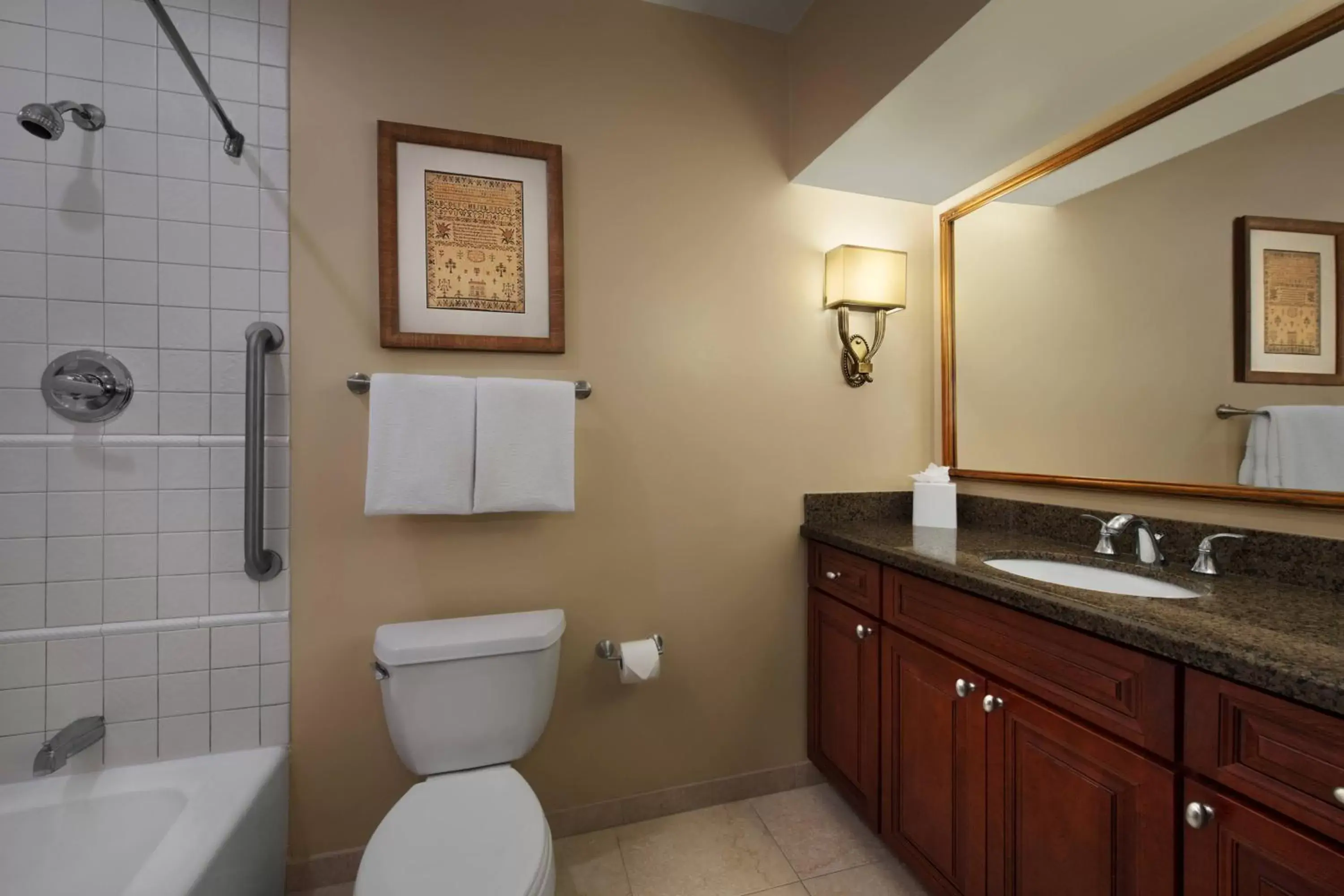 Bathroom in Marriott's Manor Club at Ford's Colony