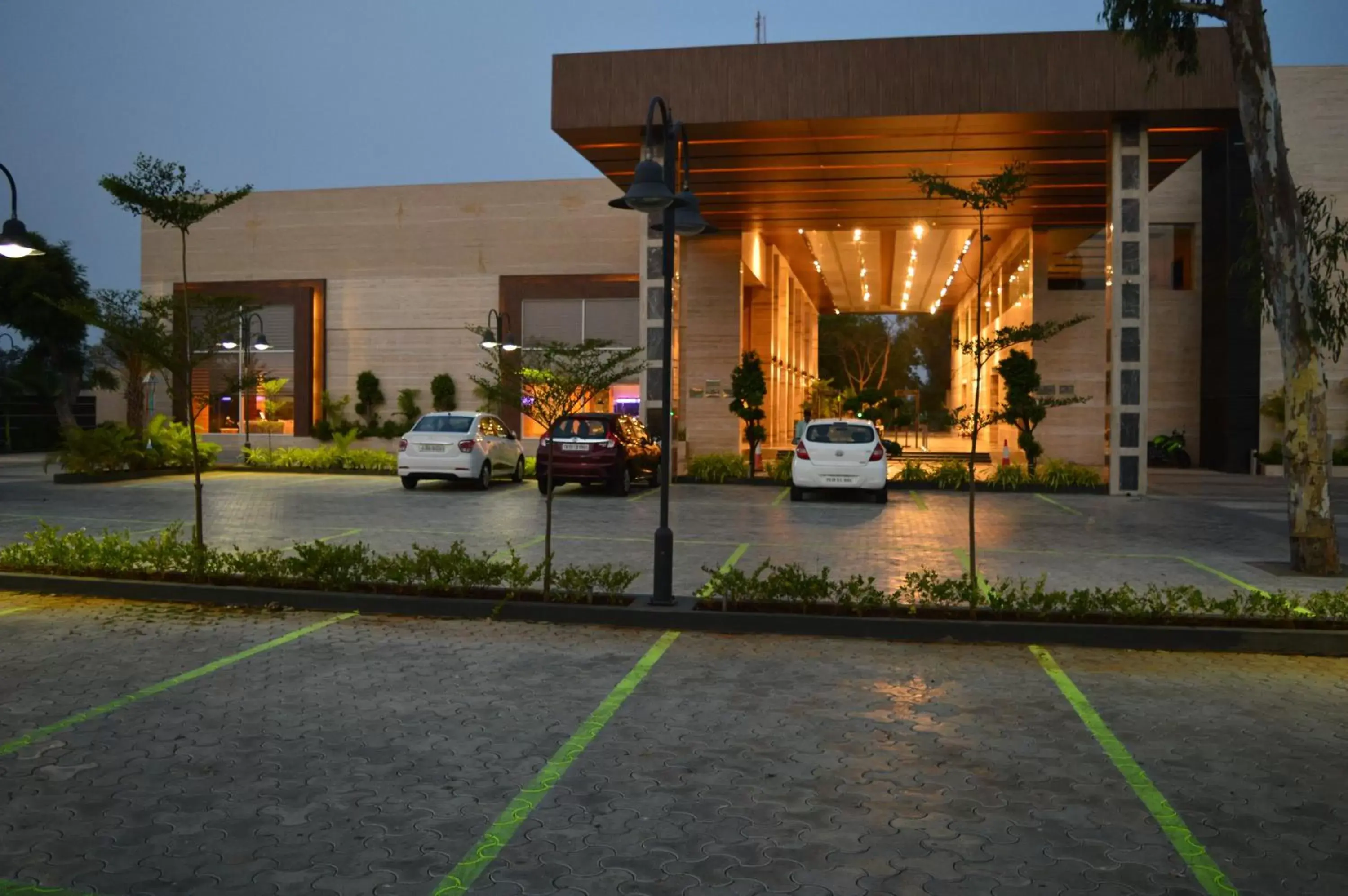 Facade/entrance in Welcomhotel by ITC Hotels, Kences Palm Beach, Mamallapuram