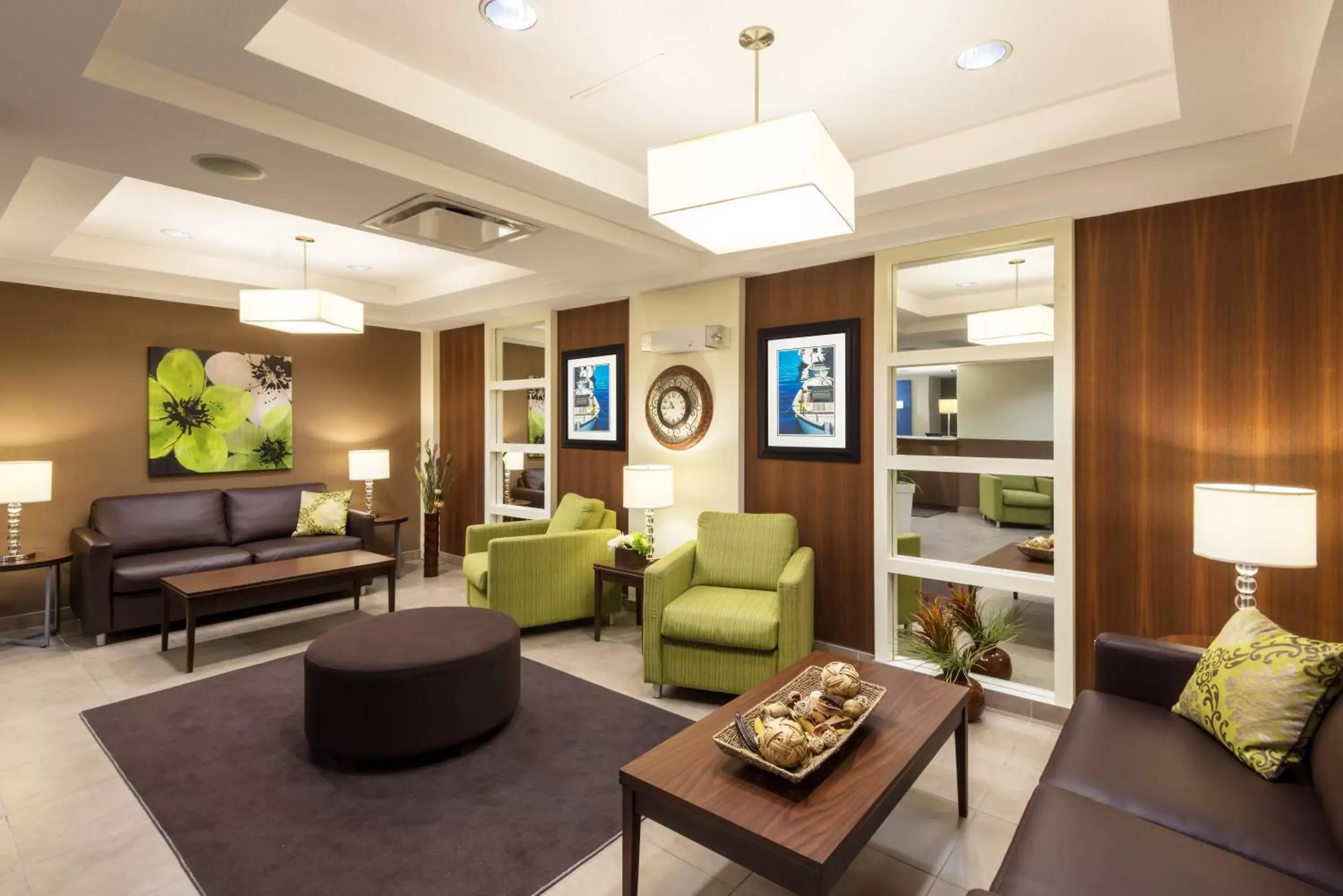 Property building, Seating Area in Holiday Inn Express Deer Lake, an IHG Hotel