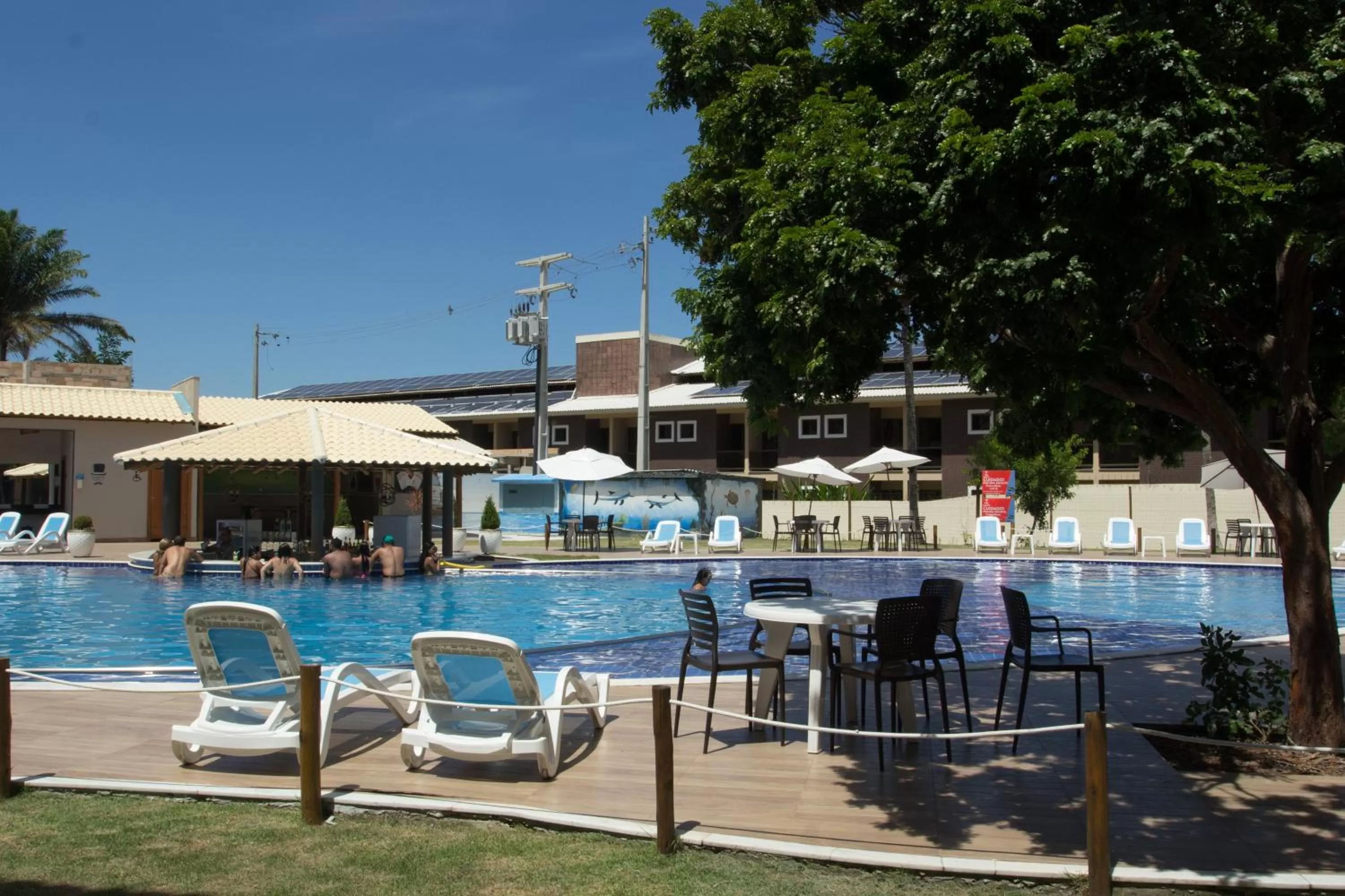 Swimming pool in Porto Mar Hotel