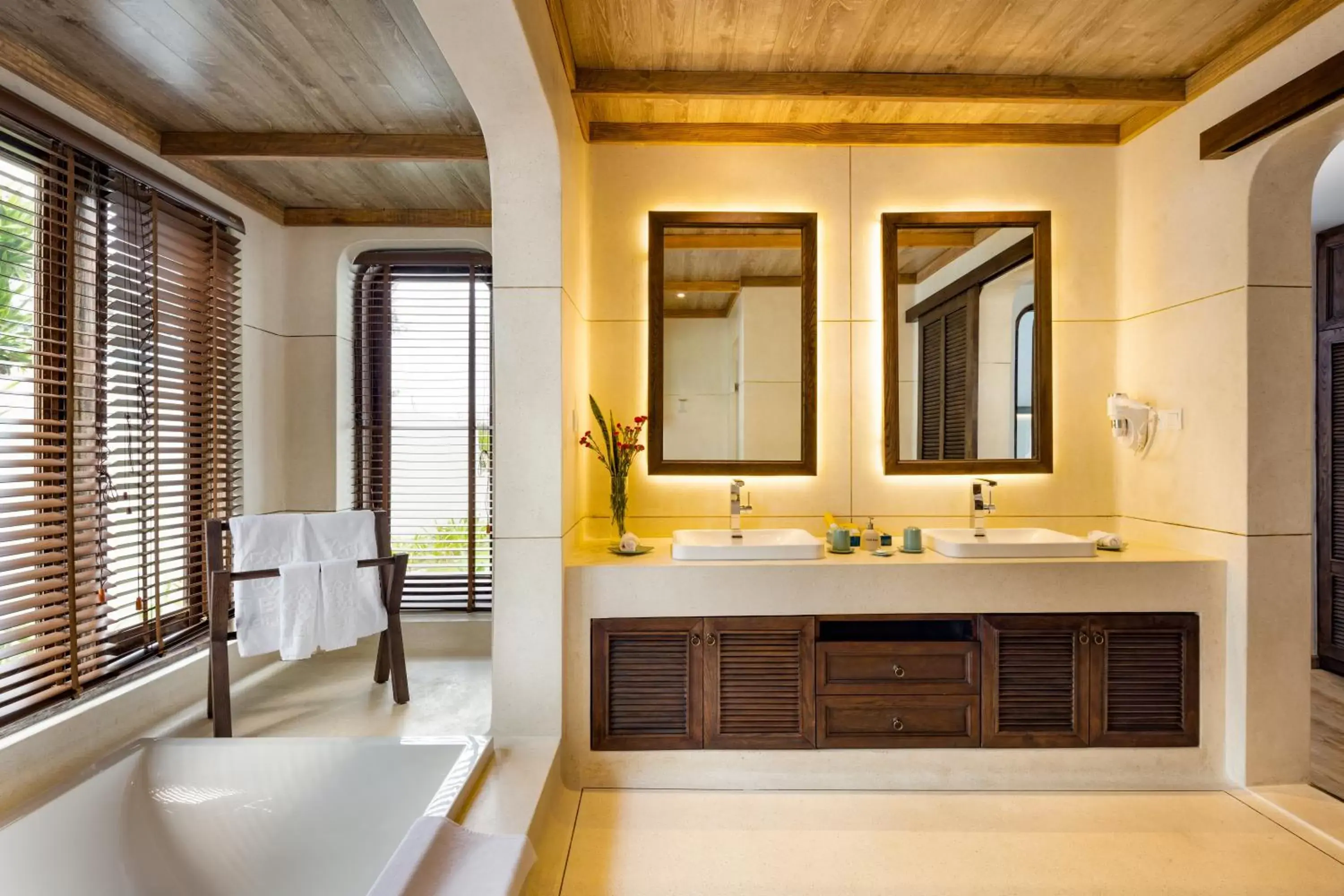 Bathroom in Stelia Beach Resort