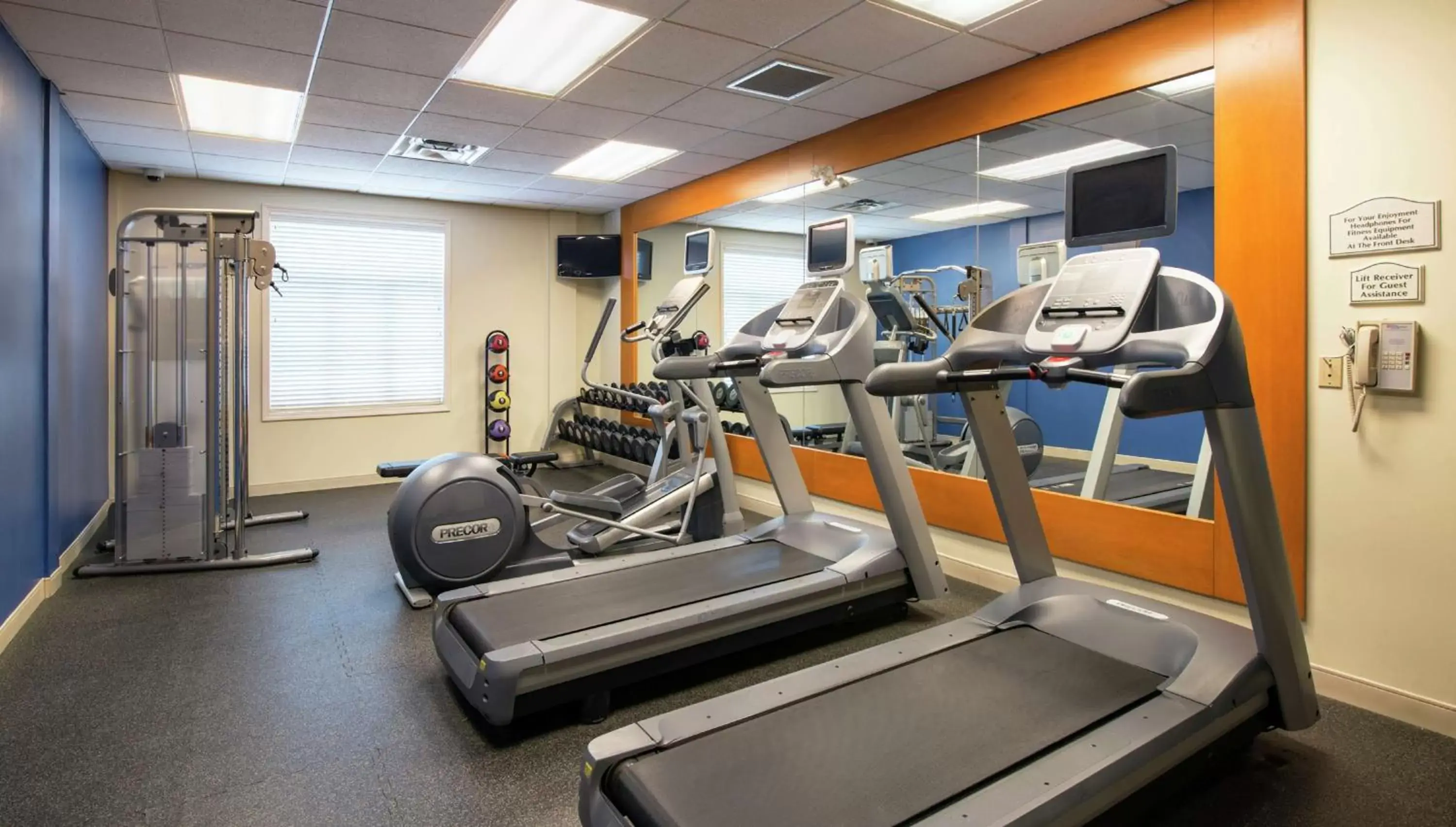 Fitness centre/facilities, Fitness Center/Facilities in Hilton Garden Inn West Edmonton