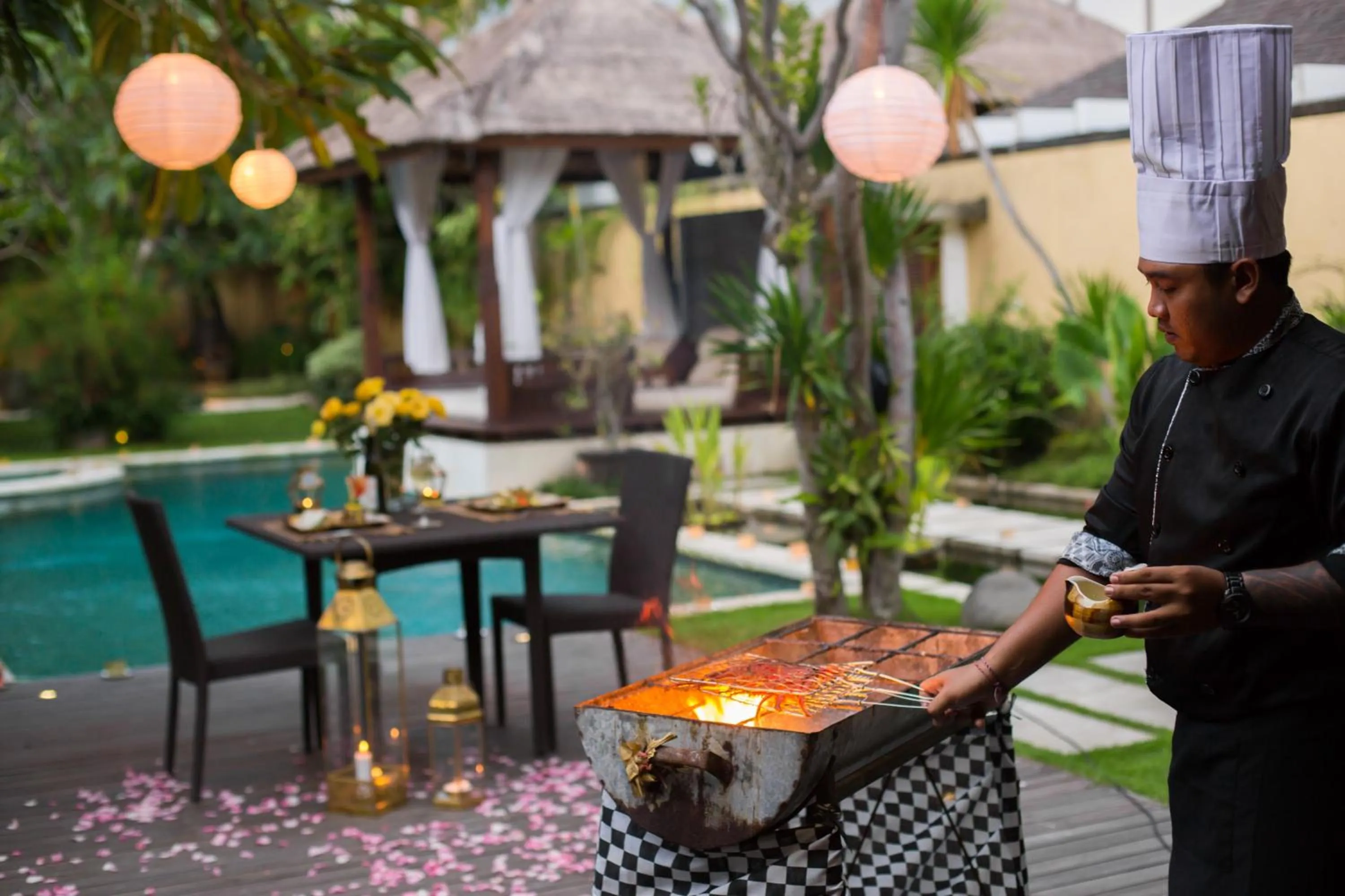 Staff in Villa Seriska Satu Sanur