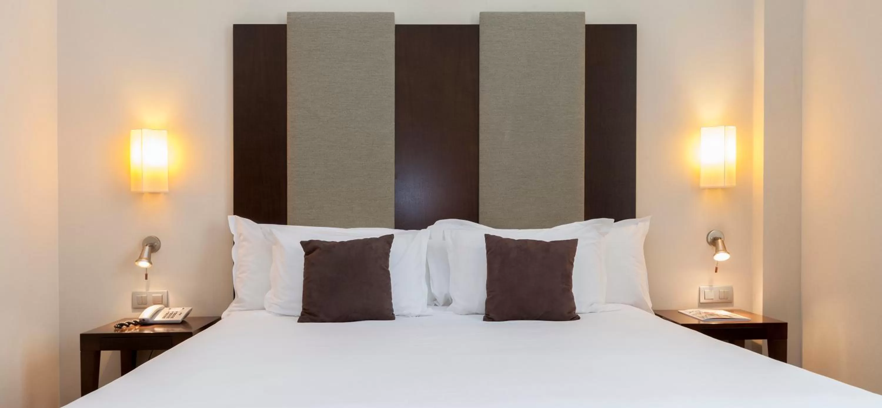 Bed in Hotel URH Palacio de Oriol