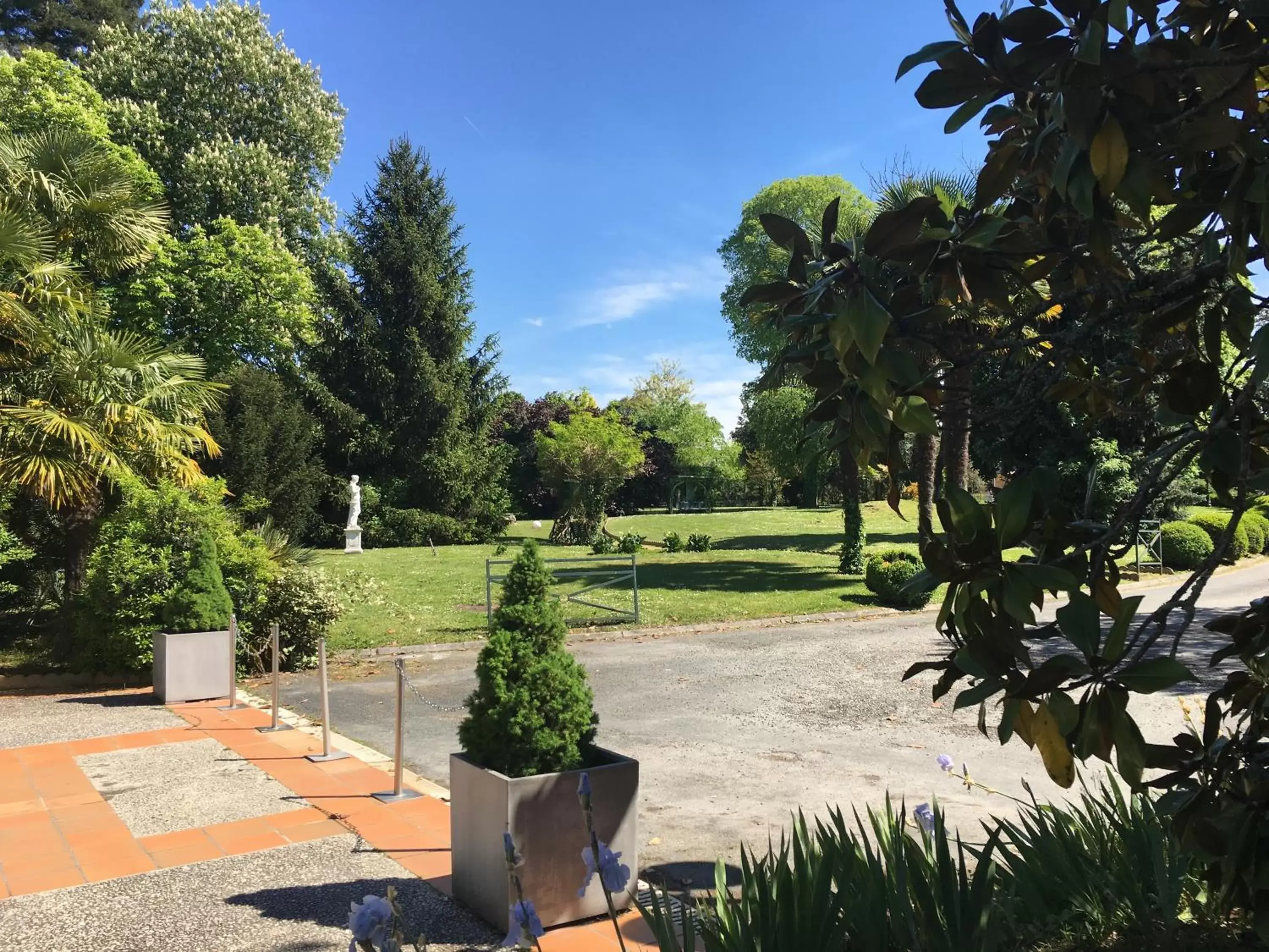 View (from property/room) in Logis Domaine de Fompeyre