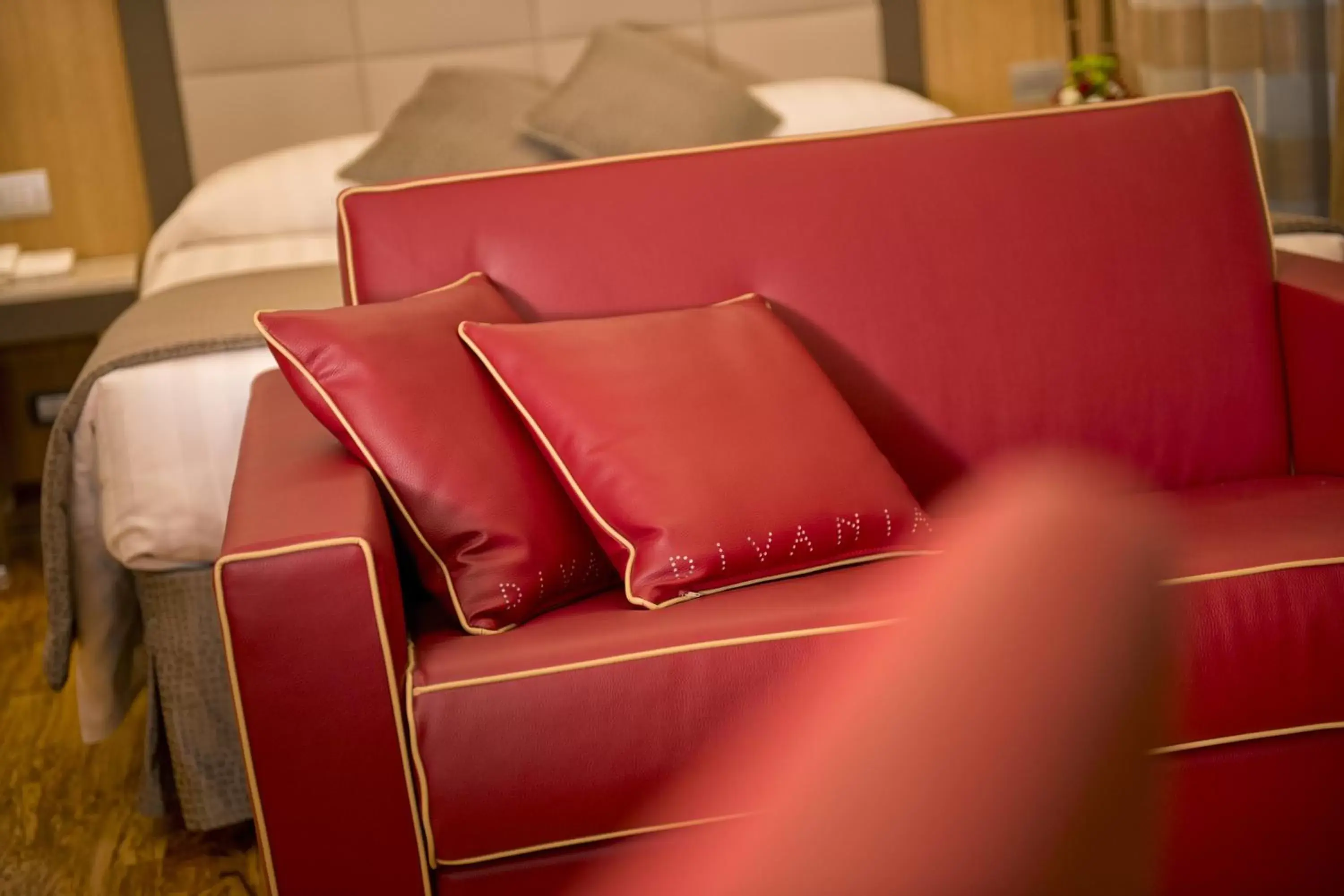 Decorative detail, Seating Area in Hotel Giolli Nazionale