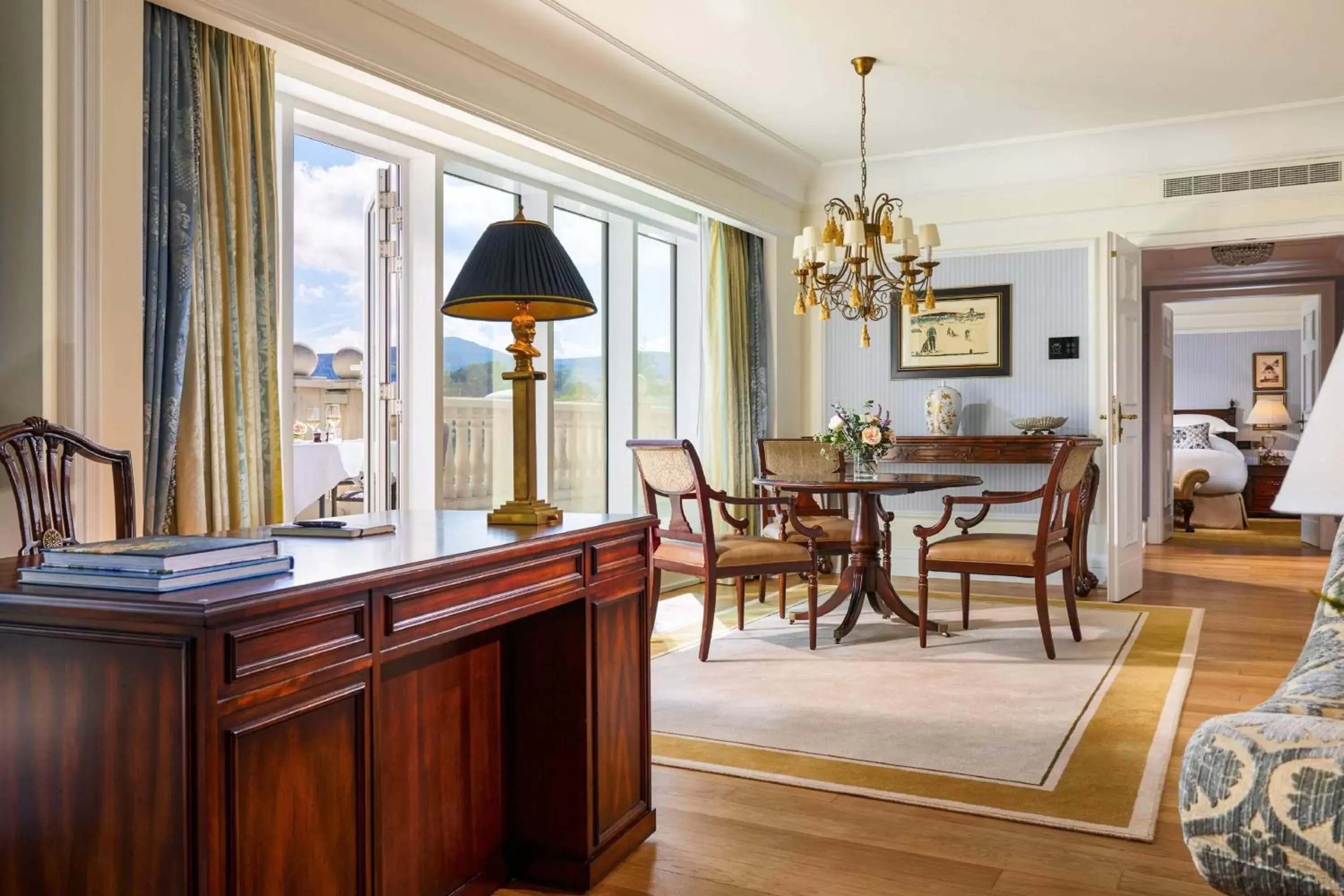 Living room in Powerscourt Hotel, Autograph Collection