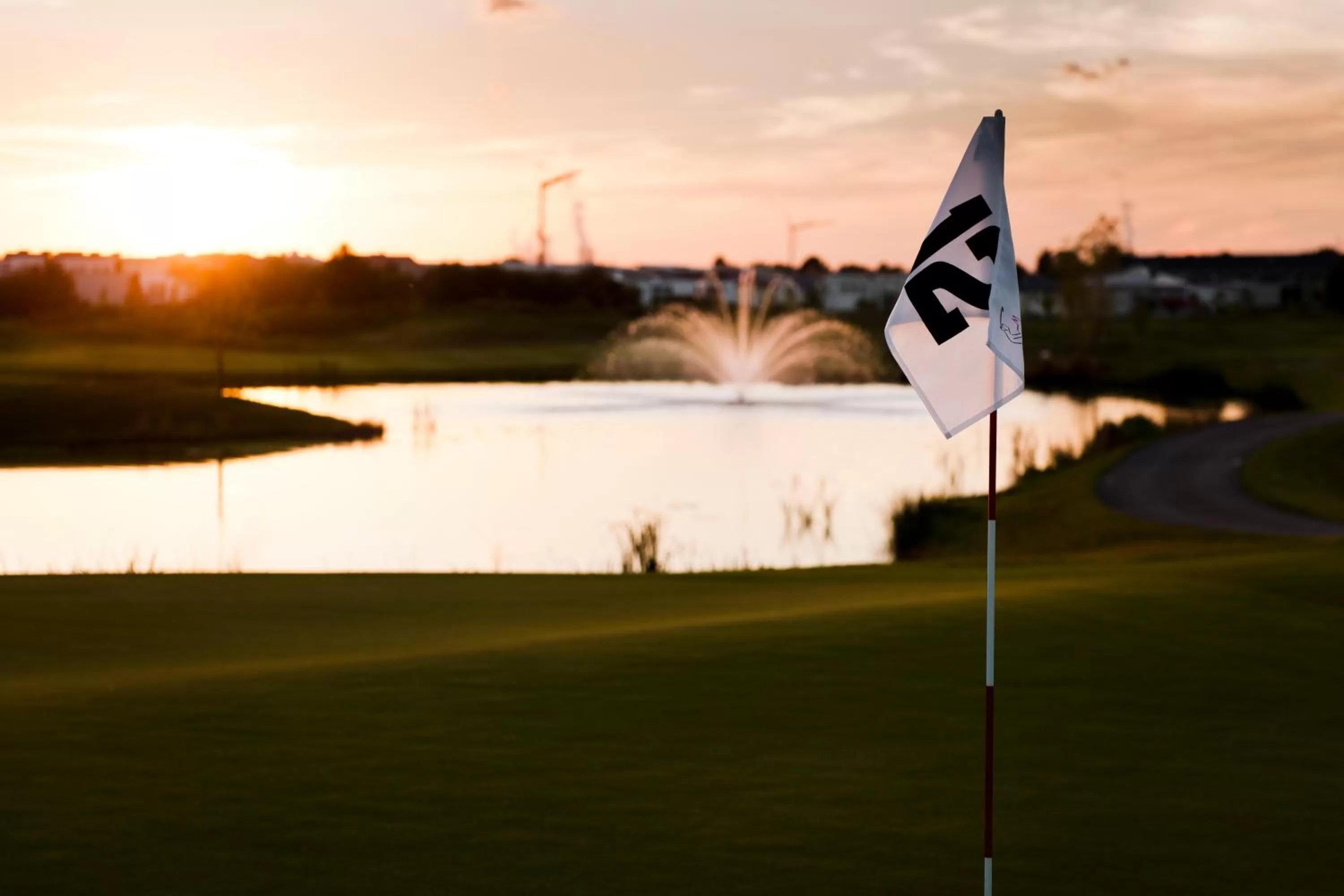 Golfcourse in Hotel TheGreen