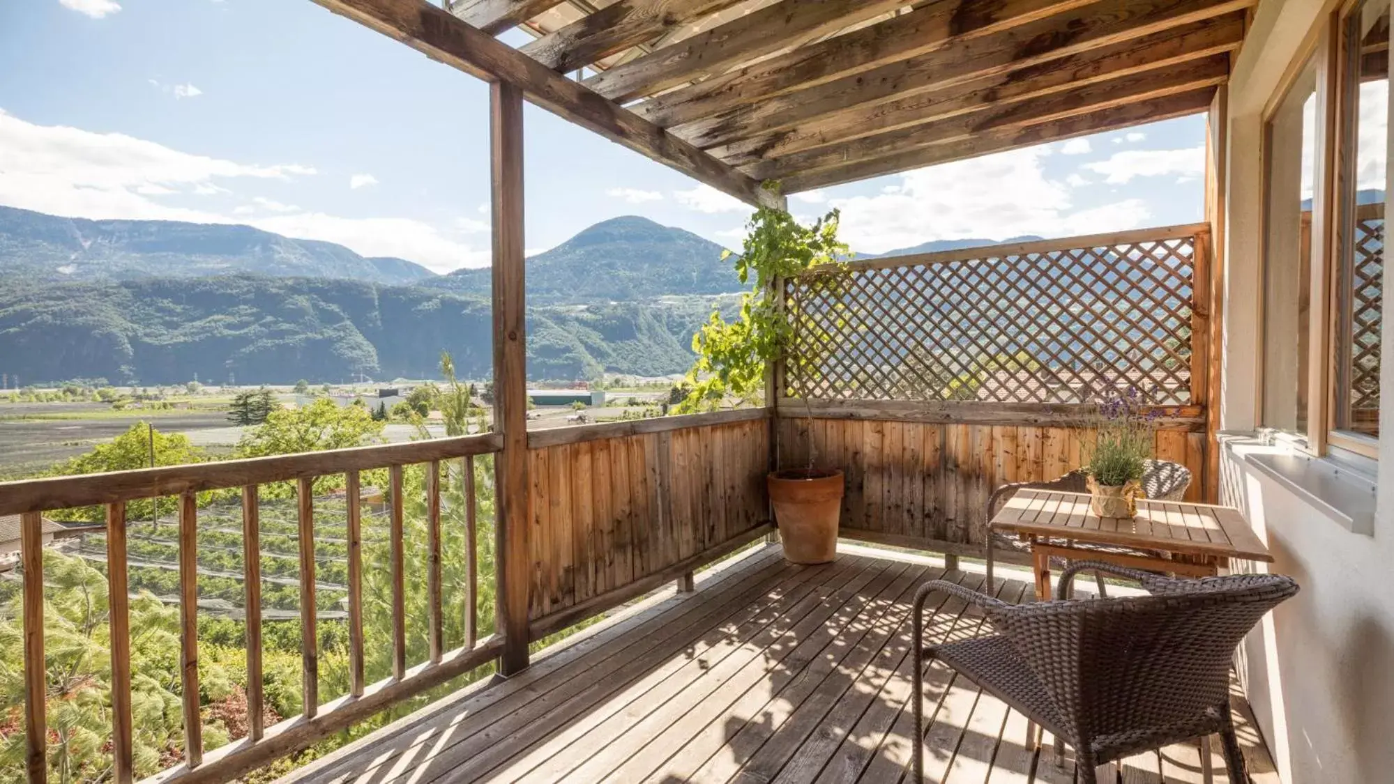 Balcony/Terrace in Das Biorefugium Theiner’s Garten