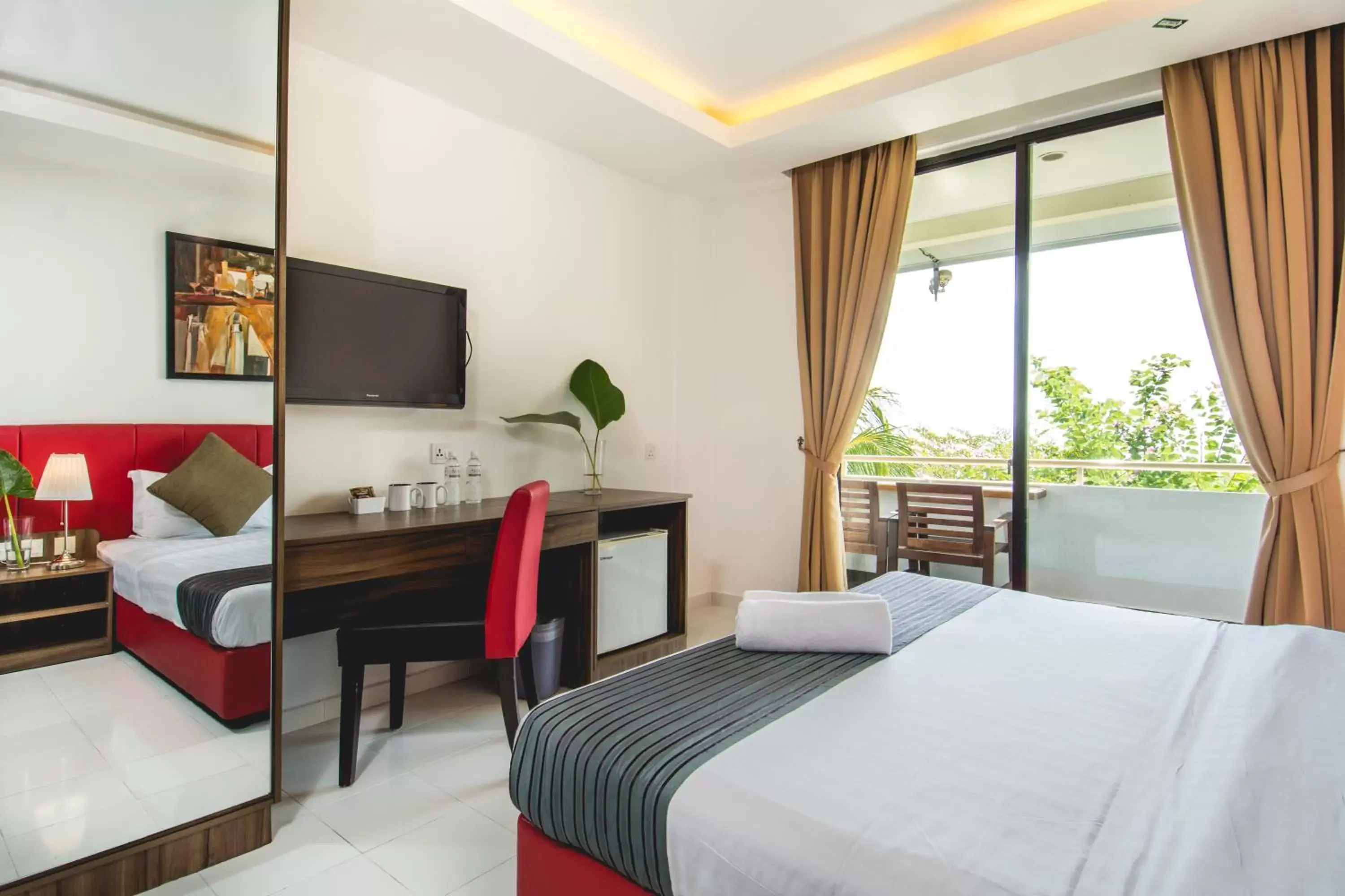 hair dresser, Bed in Alia Residence Business Resort