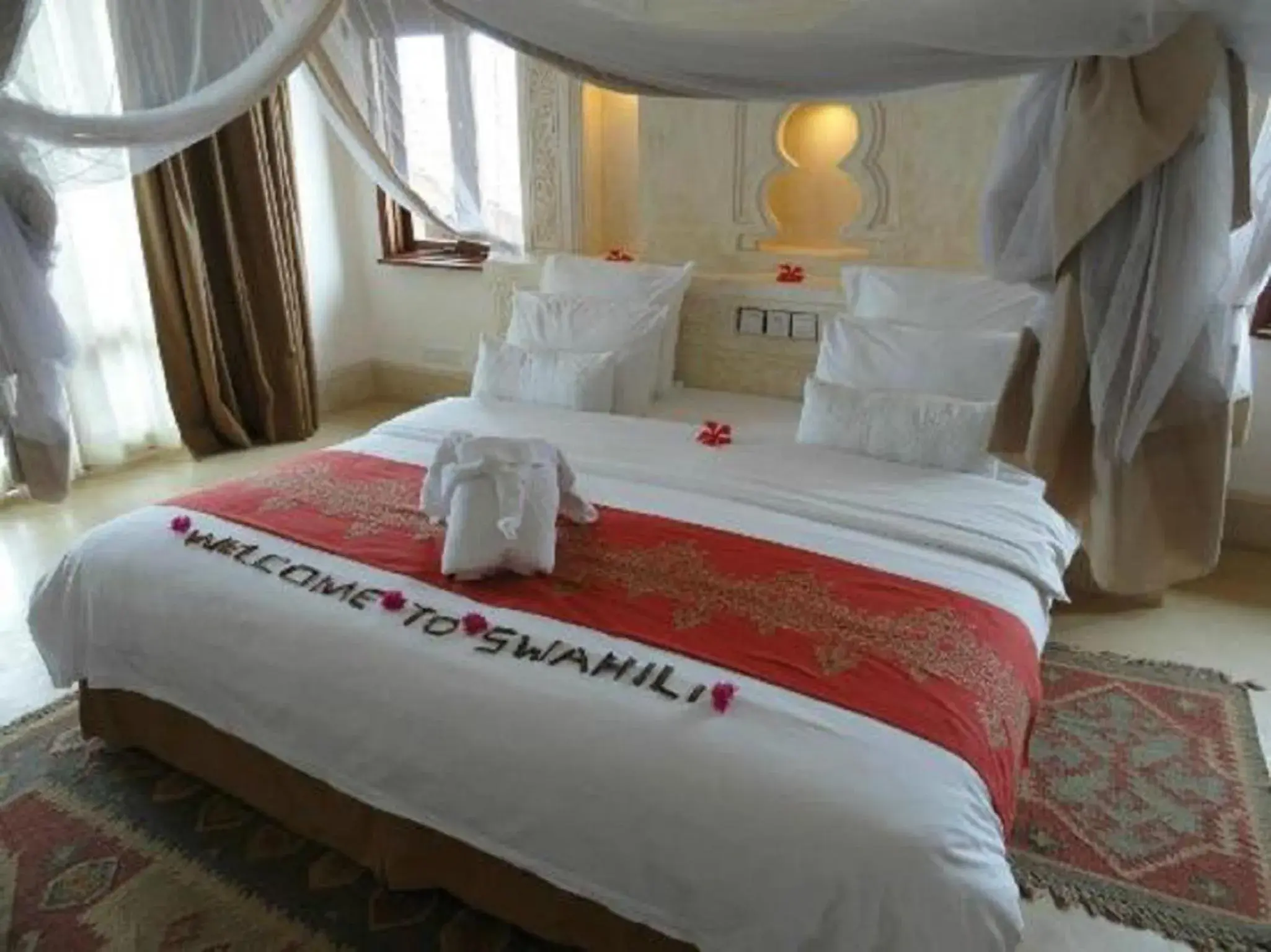 Bed in Swahili Beach