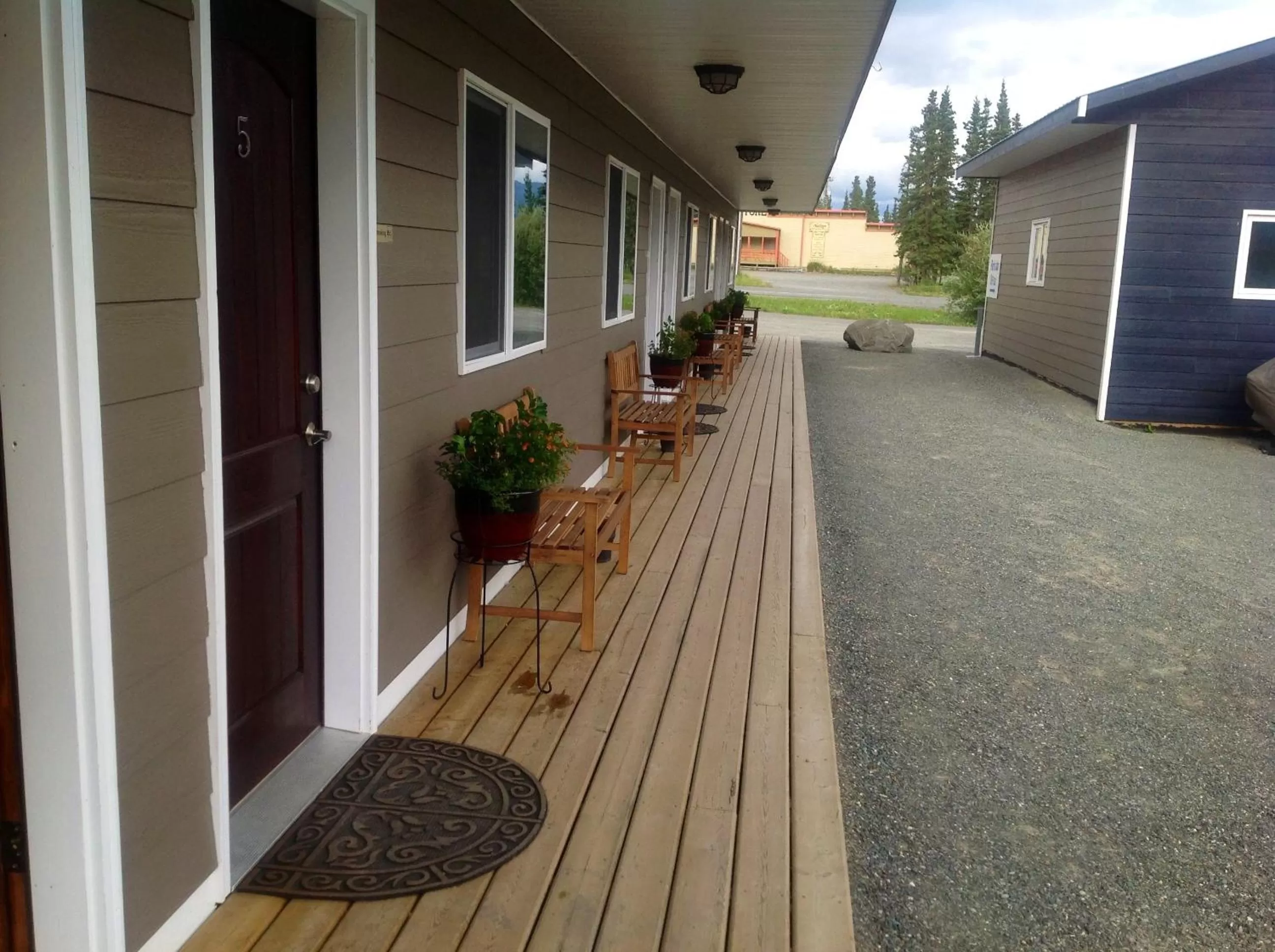 Decorative detail in Parkside Inn