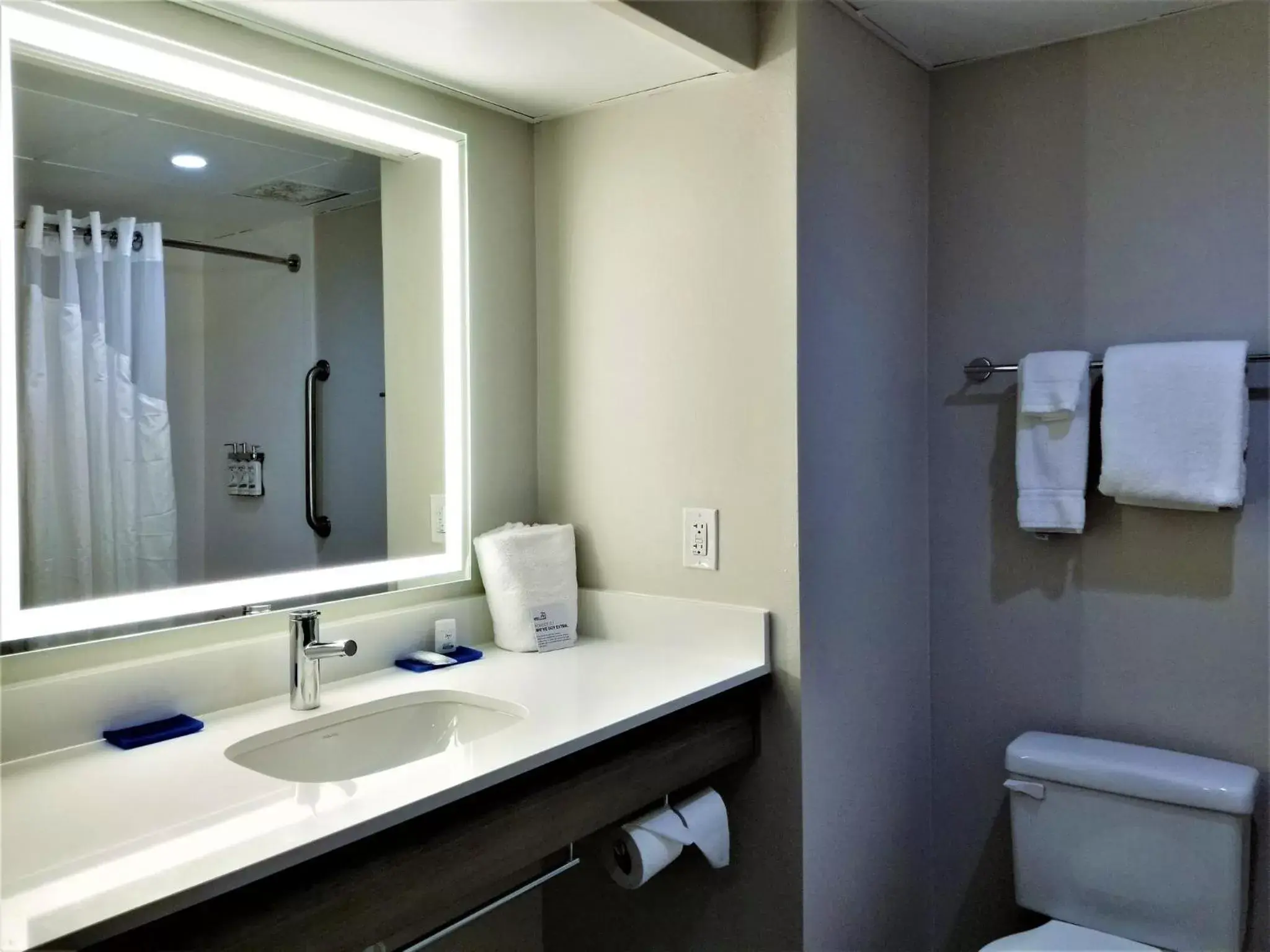 Bathroom in Holiday Inn Express Apex - Raleigh by IHG Bathroom in Holiday Inn Express Apex - Raleigh by IHG