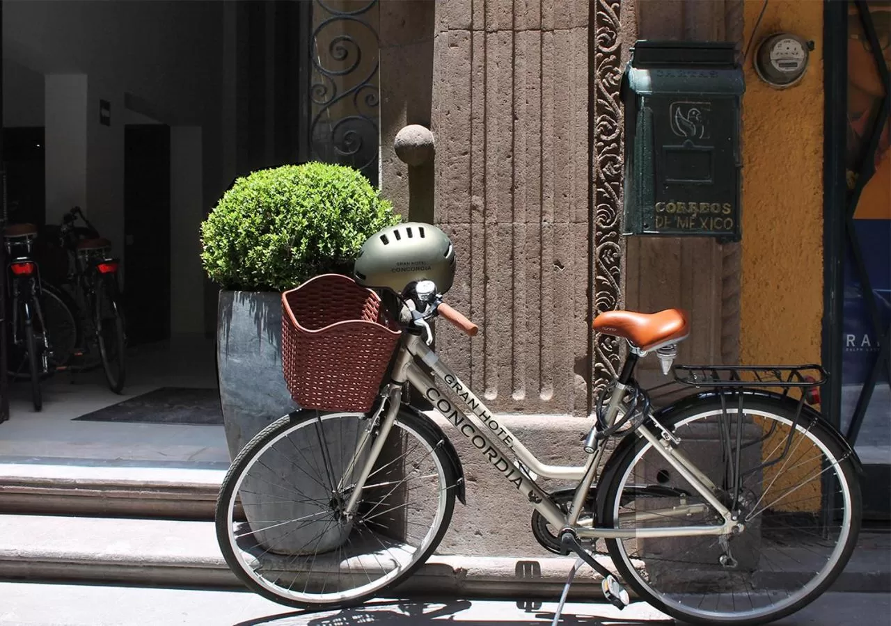 Facade/entrance in Gran Hotel Concordia San Luis Potosi