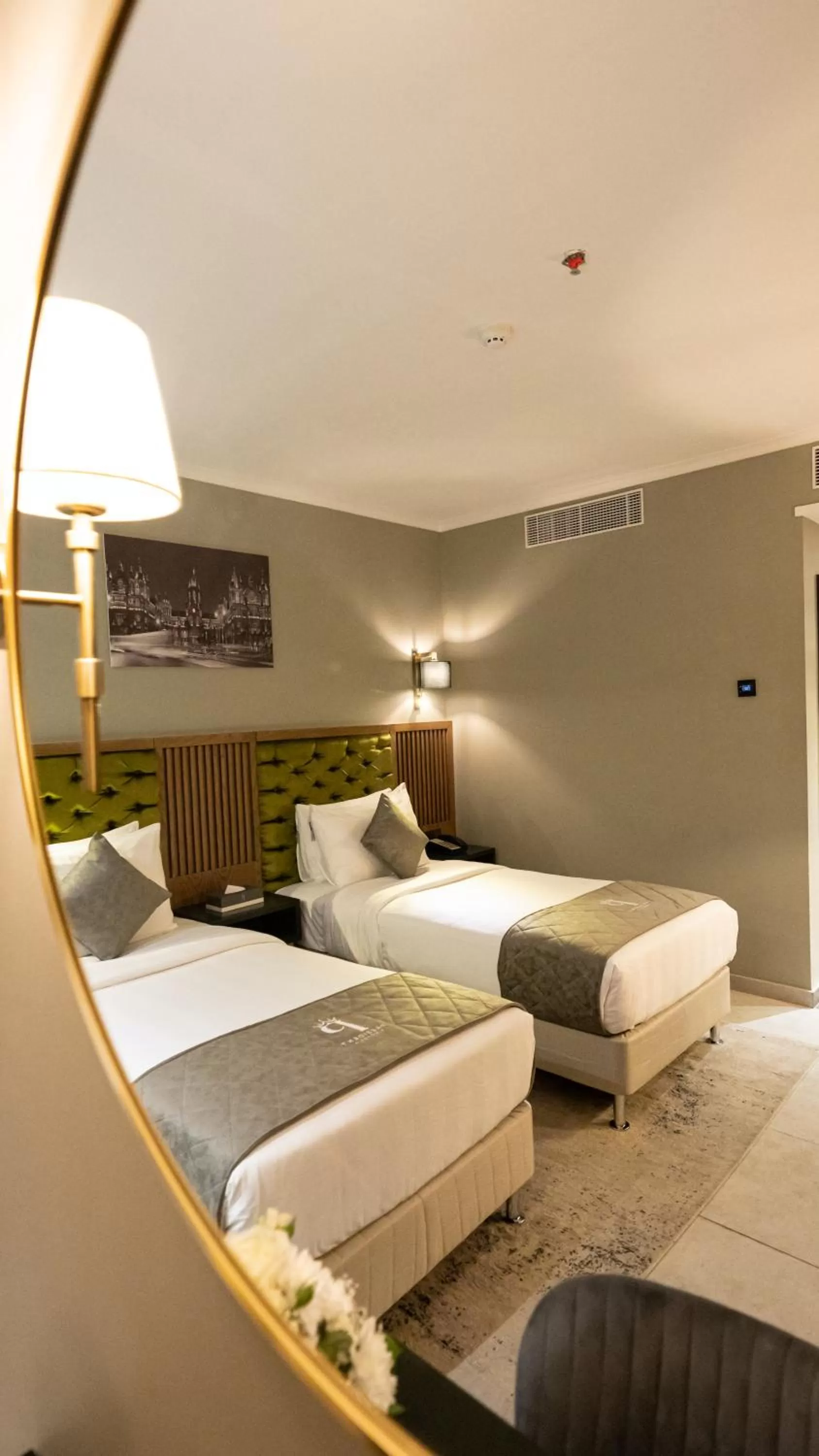 Bed in President Hotel