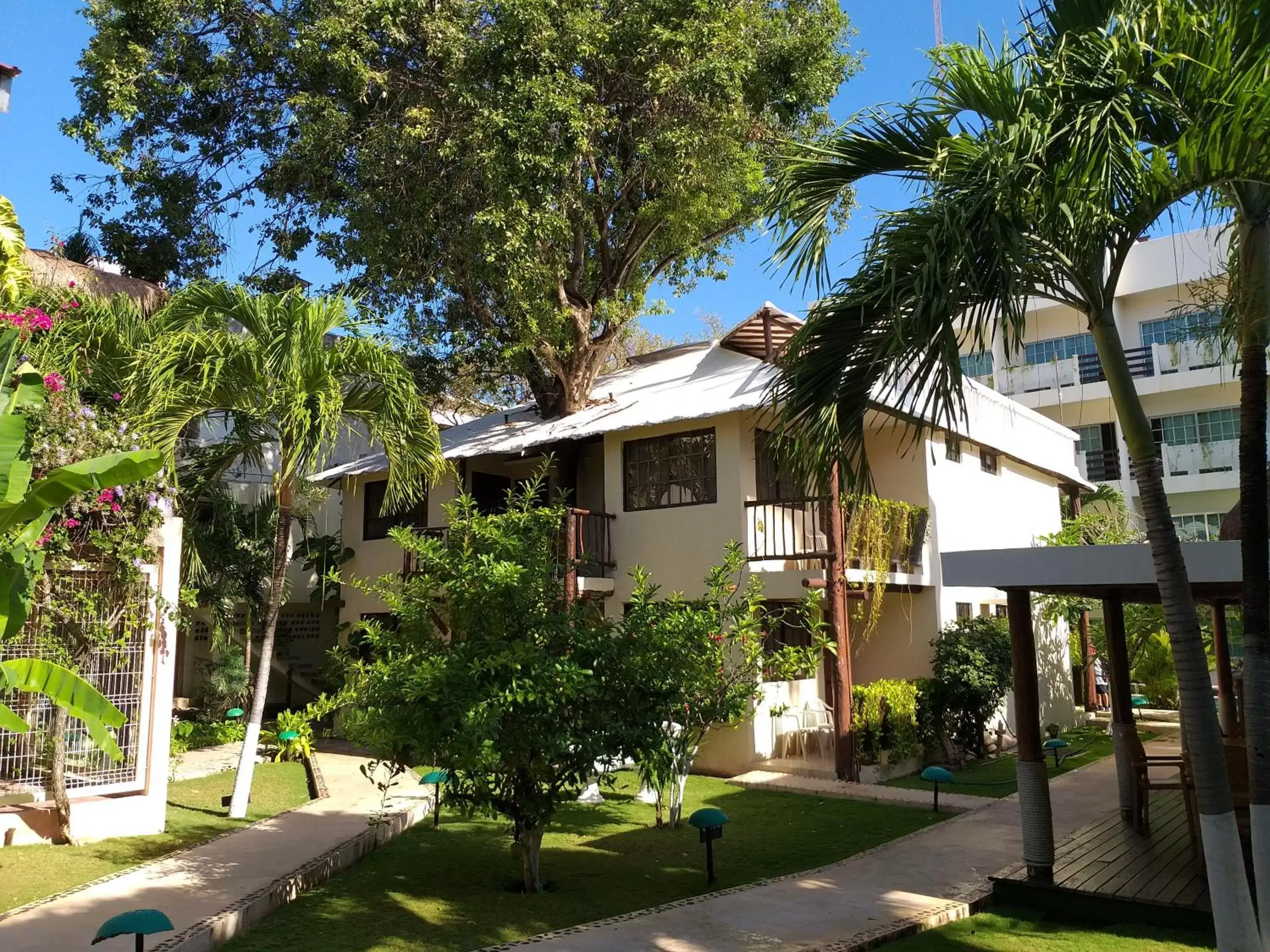 Property building in Hotel Posada Sian Kaan