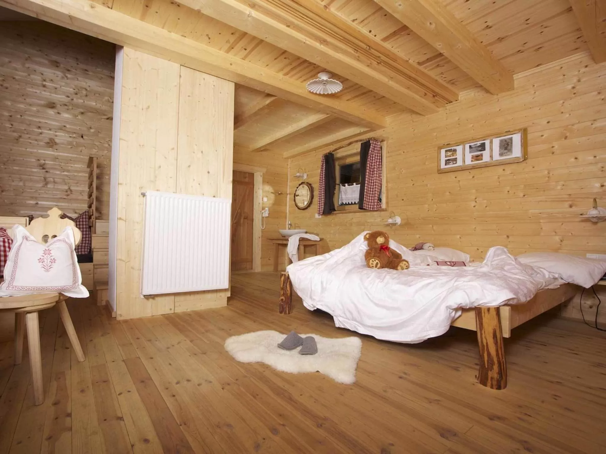 Photo of the whole room, Bed in Bio Aparthotel Blaslahof