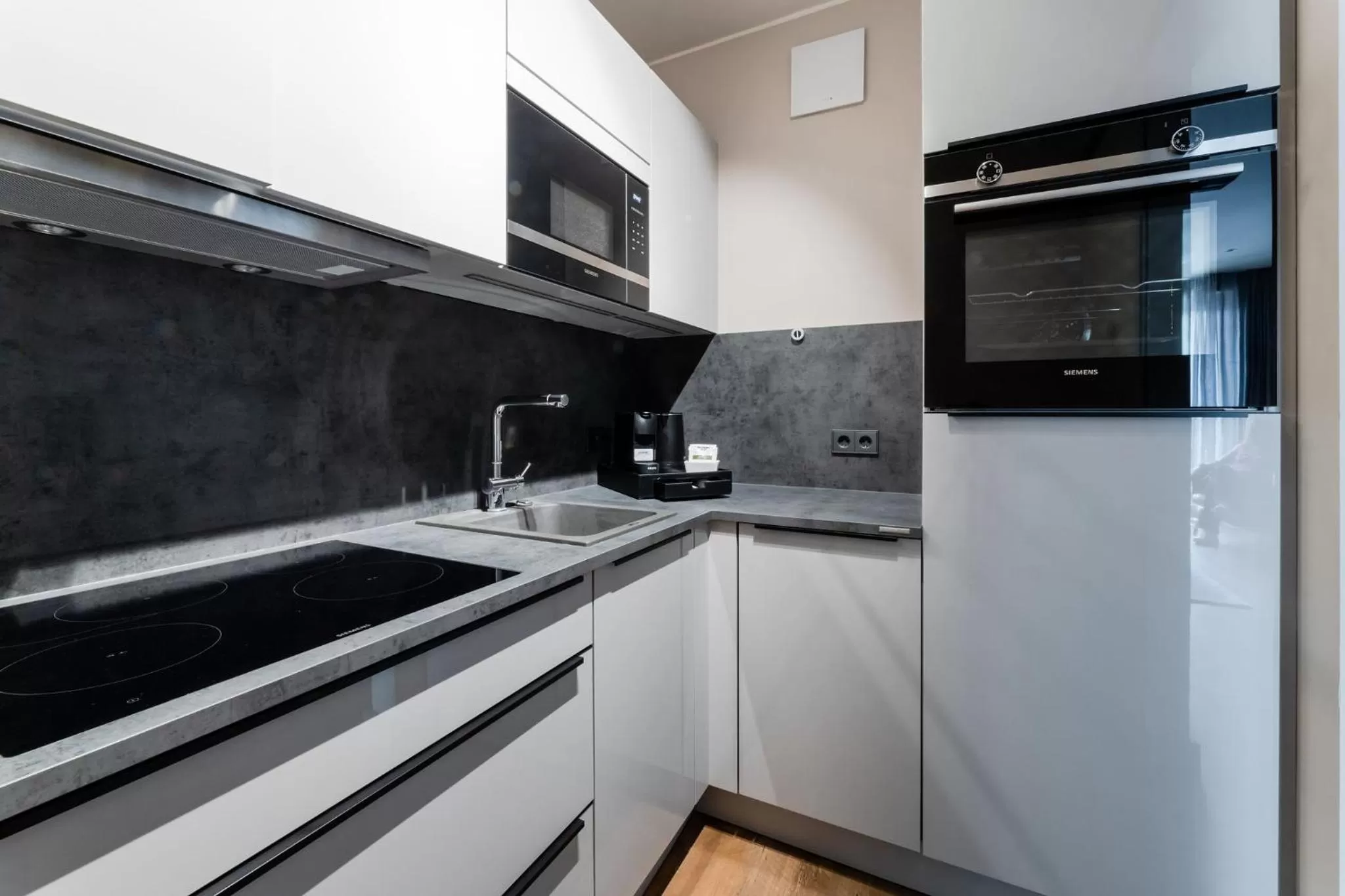 Kitchen or kitchenette in Fourty Three Luxury Serviced Apartments