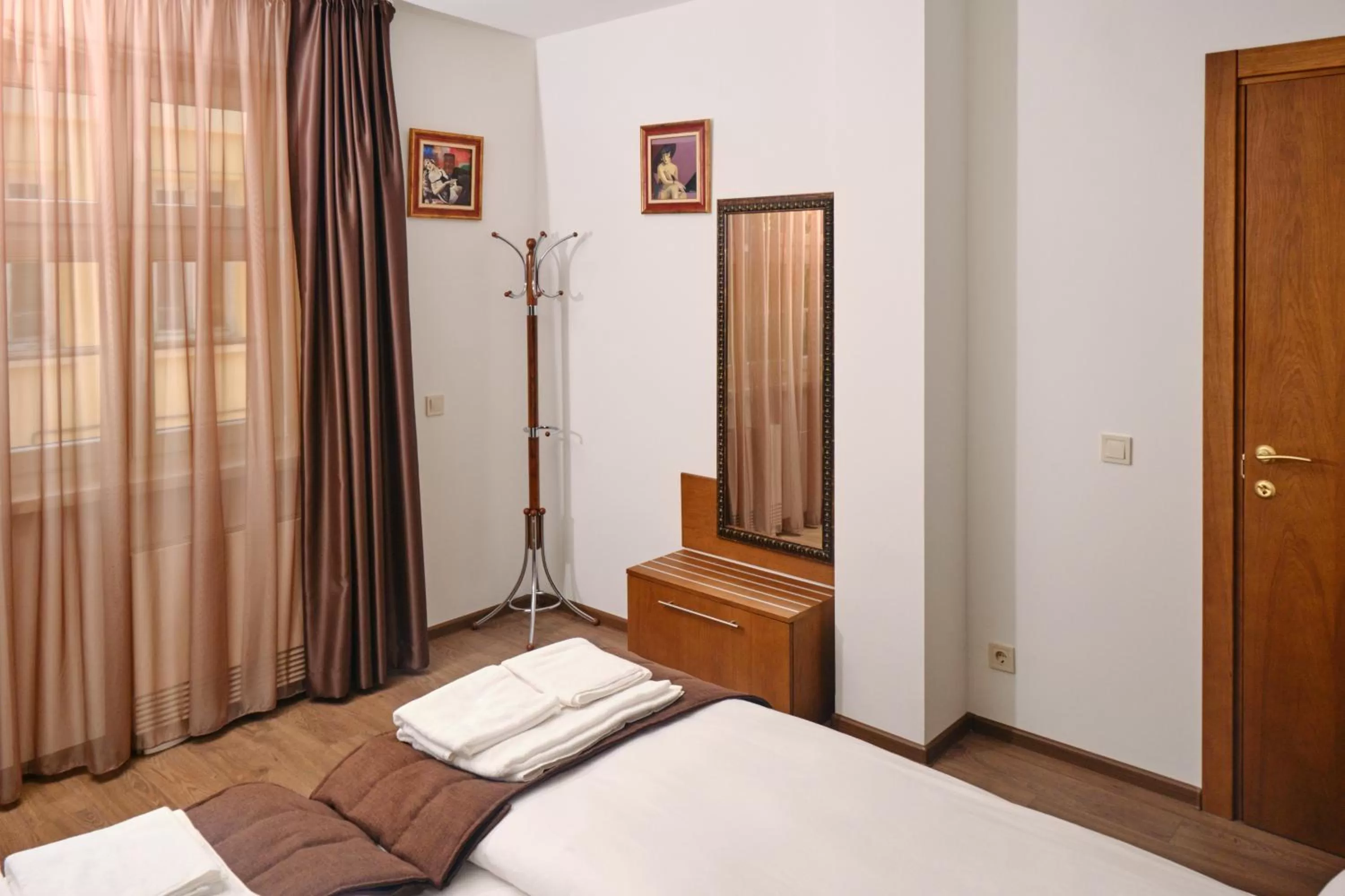 Bed in Hotel Splendid