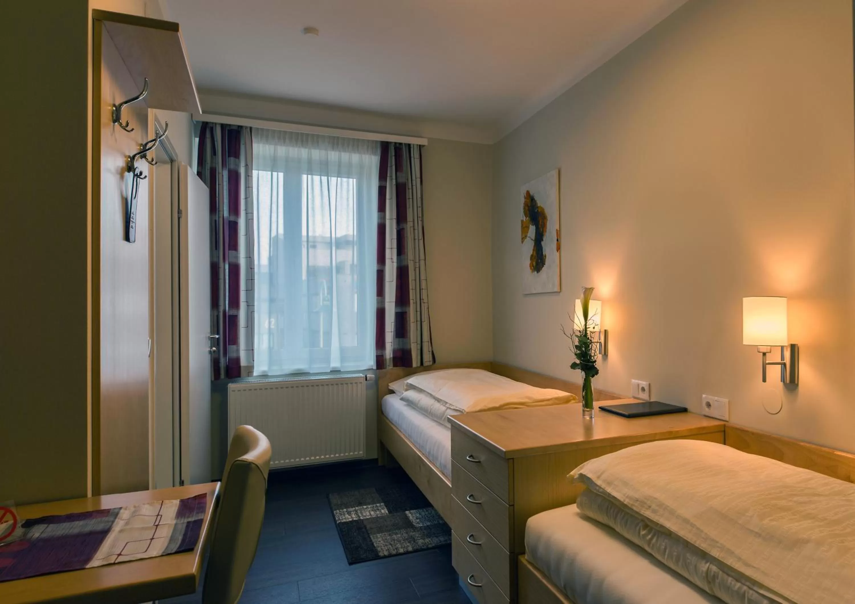 Bed in Hotel Guidassoni