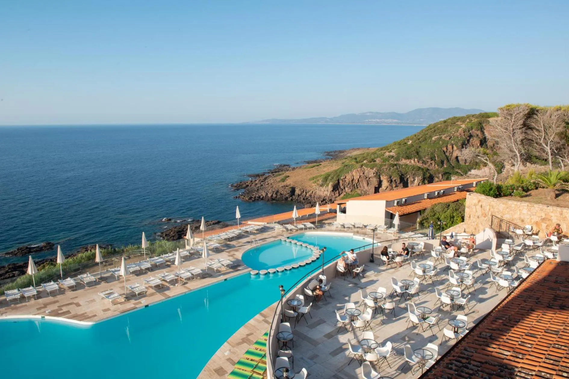 Pool view in Castelsardo Resort Village