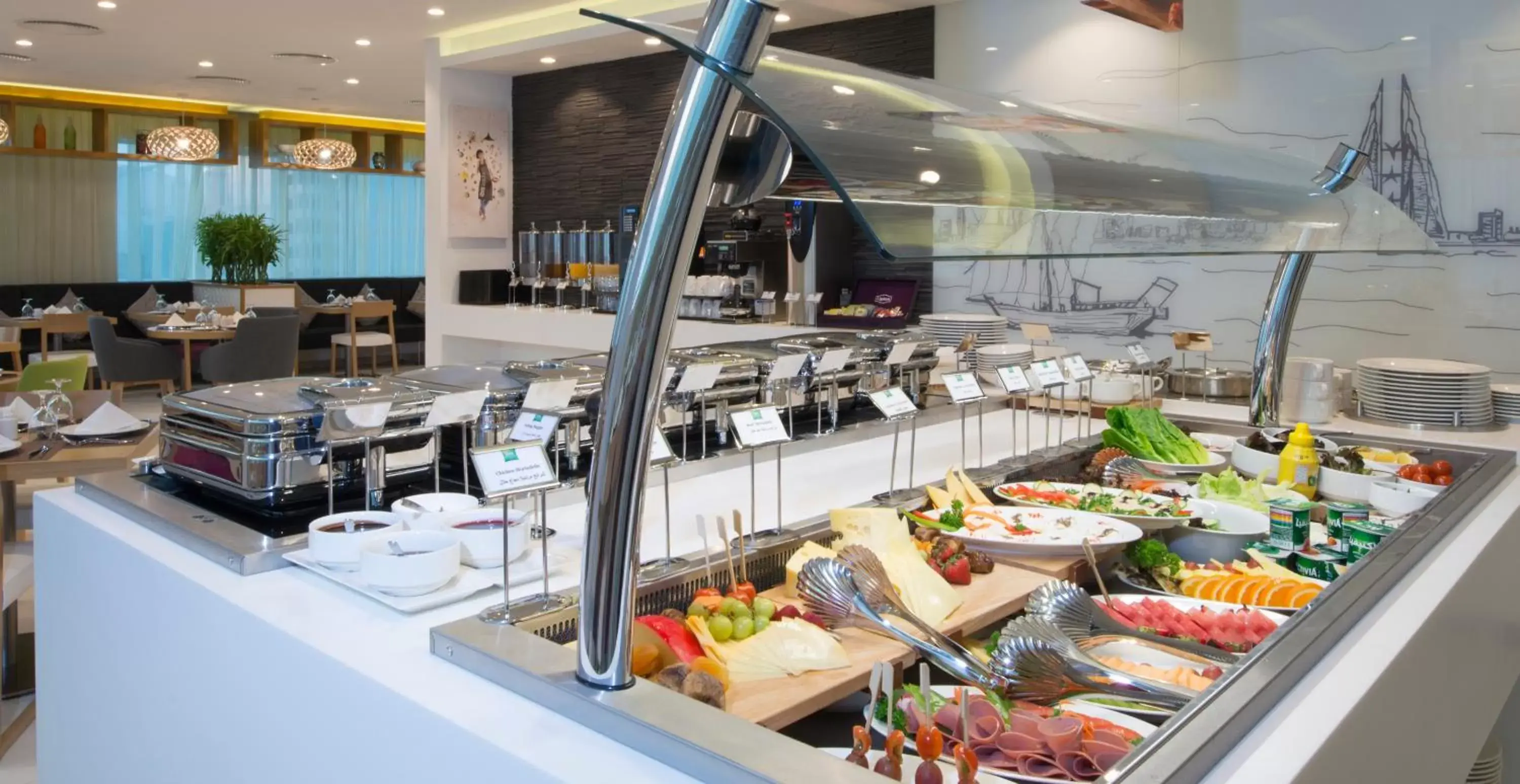 Buffet breakfast in ibis Styles Manama Diplomatic Area