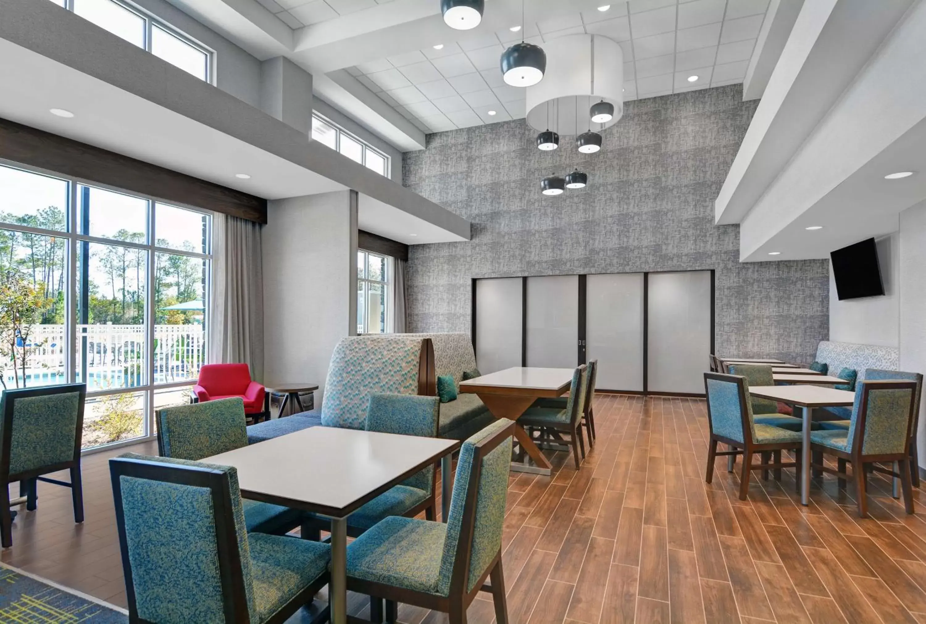 Lobby or reception, Restaurant/Places to Eat in Hampton Inn And Suites Macclenny I-10