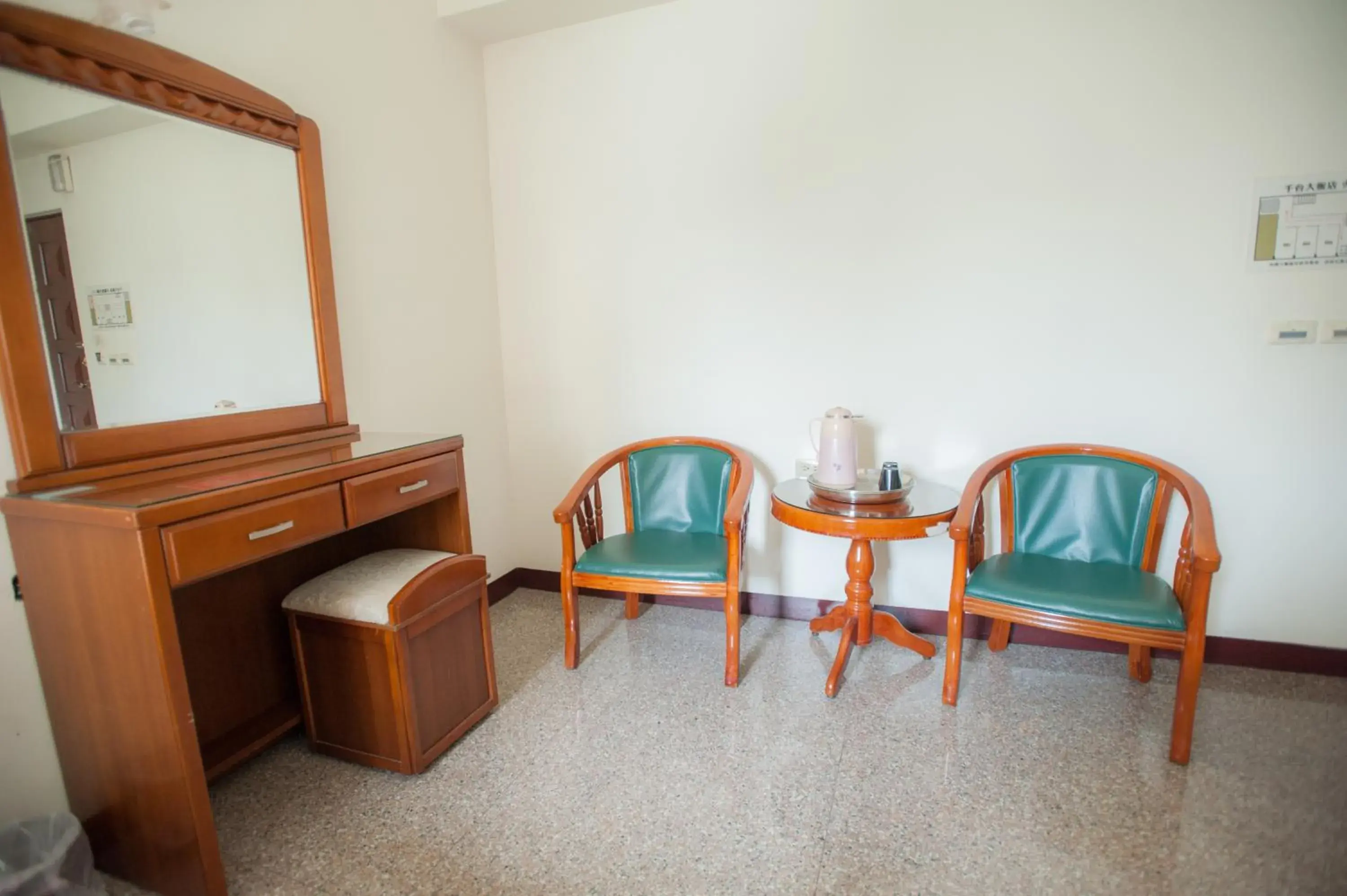 Decorative detail, Seating Area in Chantai Hotel