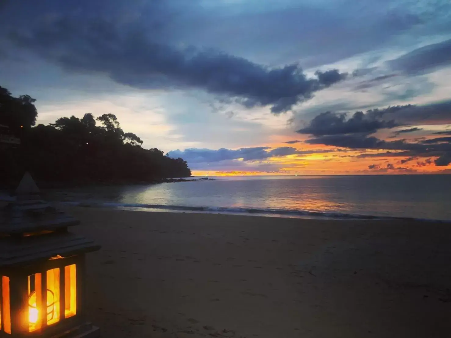 Beach in Khaolak Palm Beach Resort