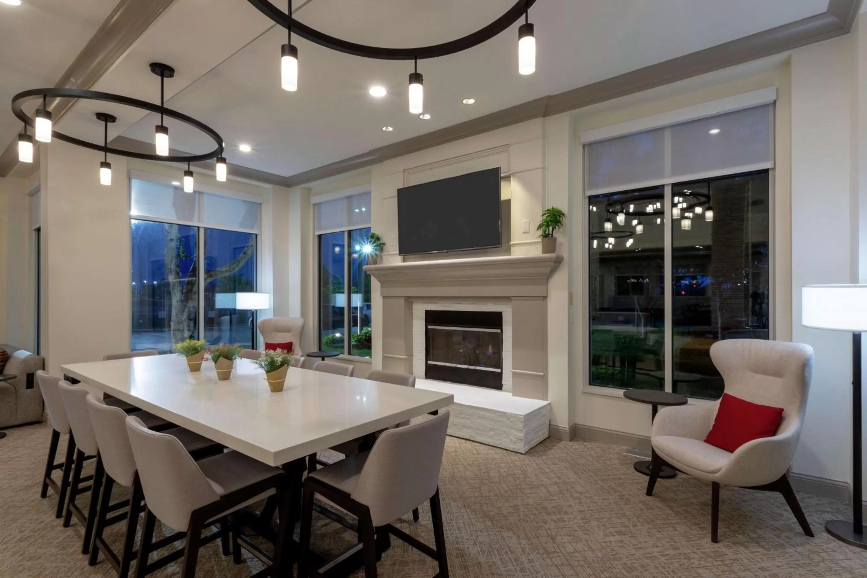 Lobby or reception in Hilton Garden Inn Minneapolis Saint Paul-Shoreview