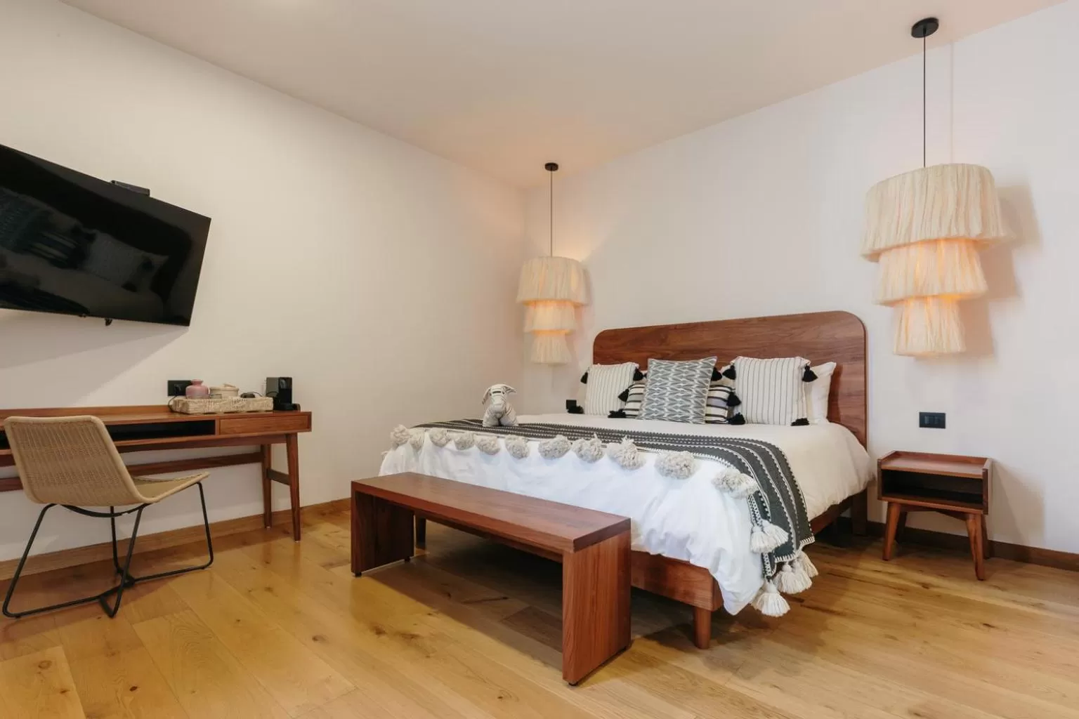 Photo of the whole room, Bed in Majagua Hotel Boutique -Adults Only