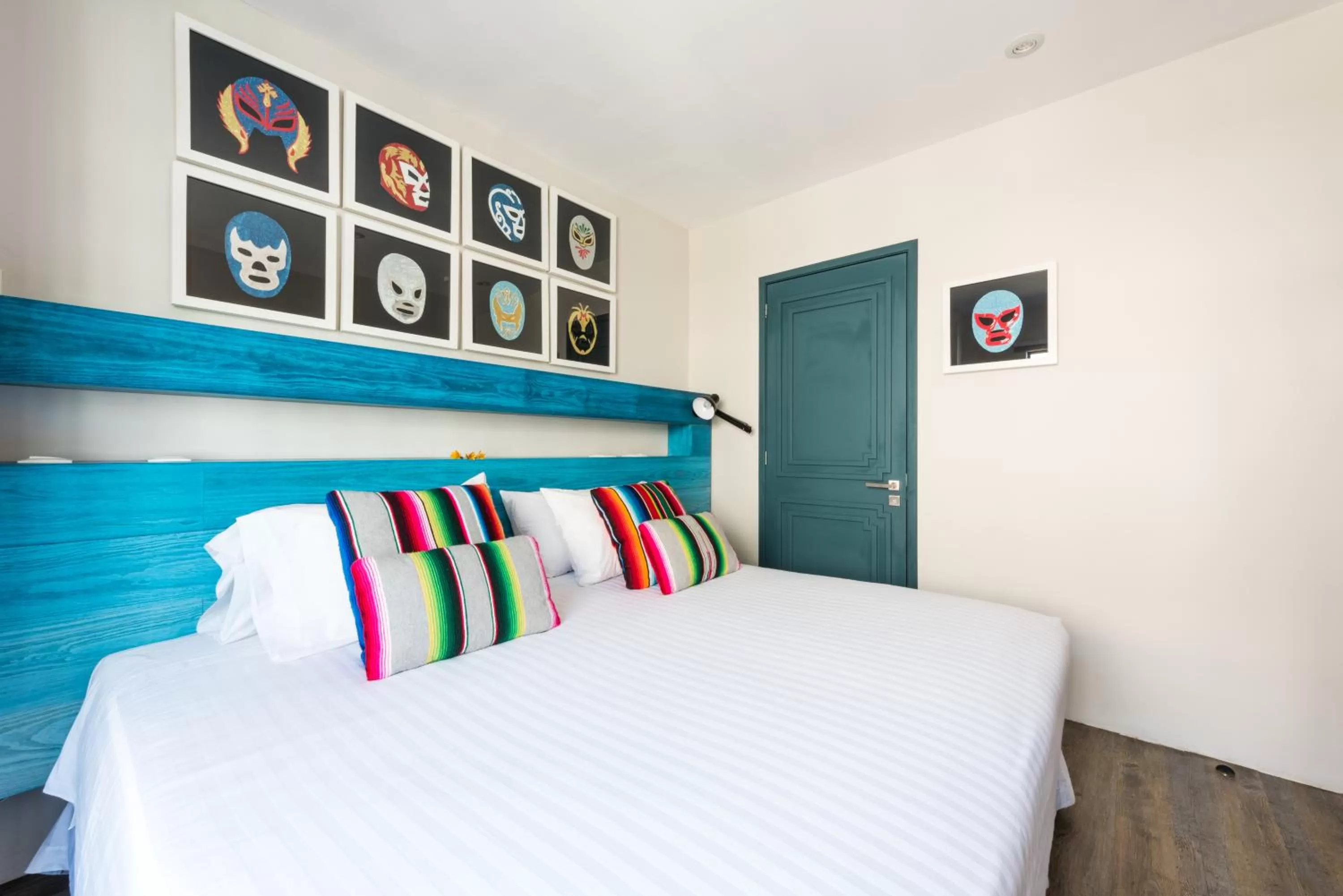 Bed in La Palomilla Bed & Breakfast