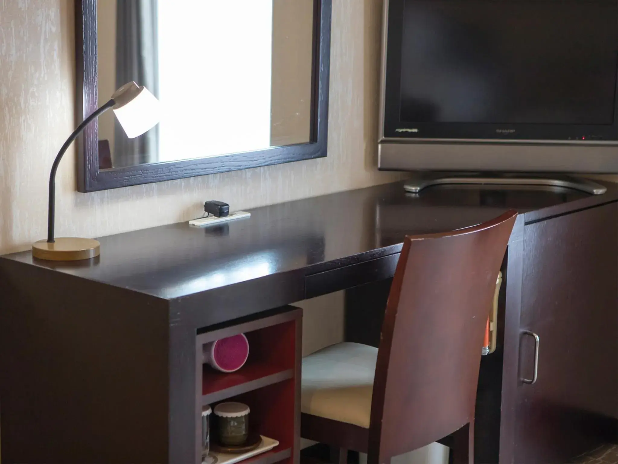 Photo of the whole room, TV/Entertainment Center in Nara Royal Hotel