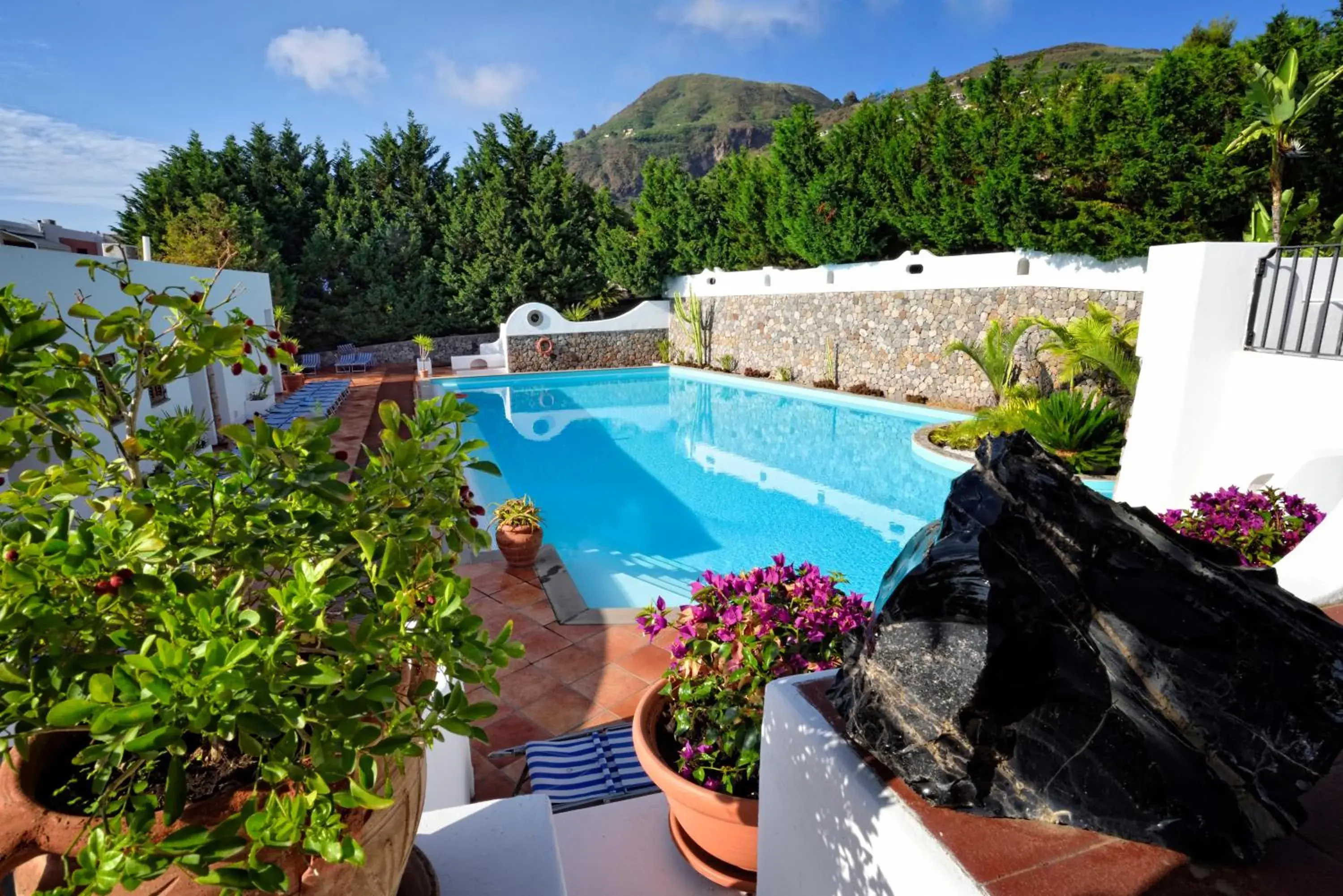 Pool View in Gattopardo Park Hotel