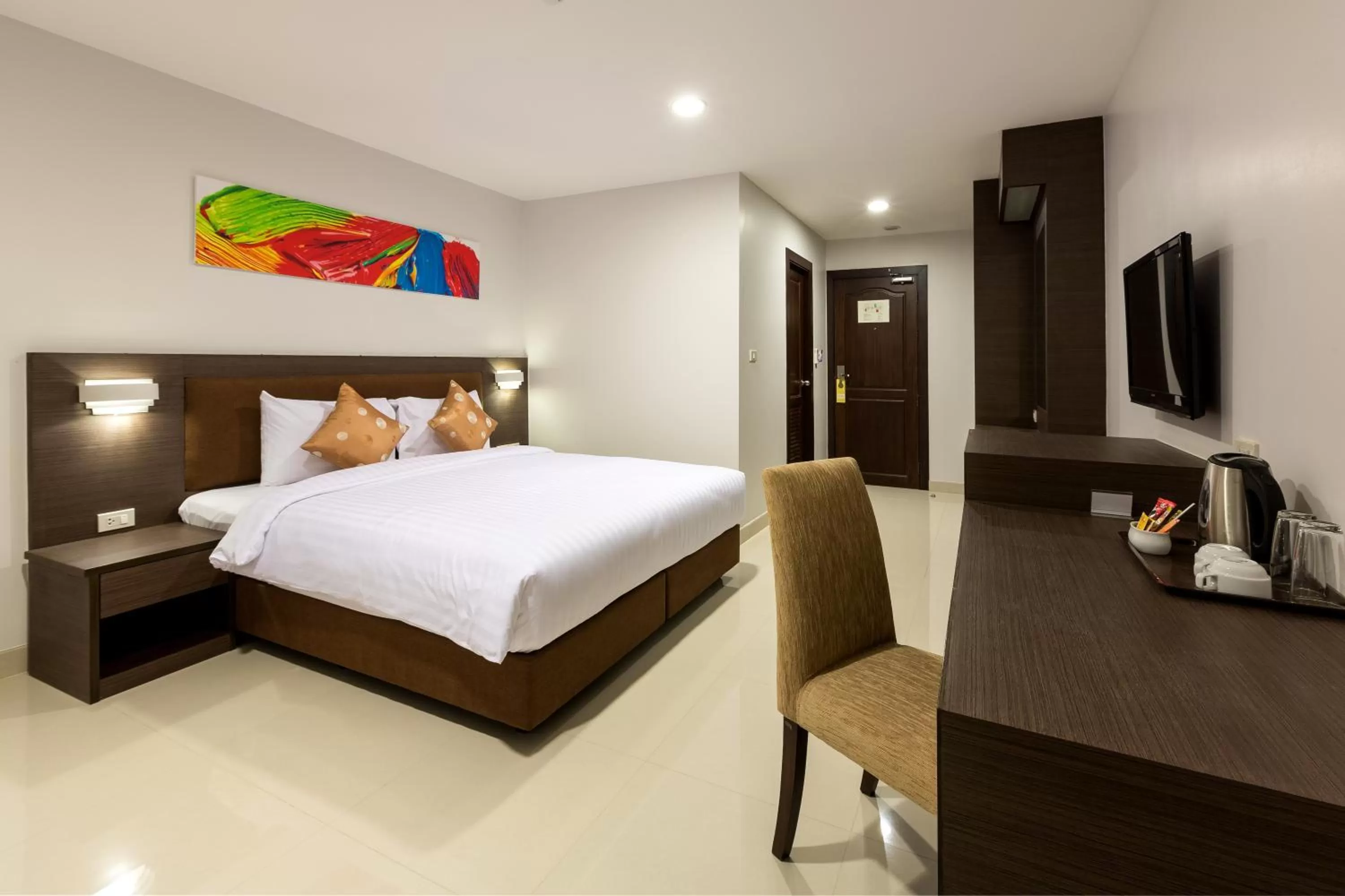Bed in Riche Hua Hin Hotel - SHA Plus