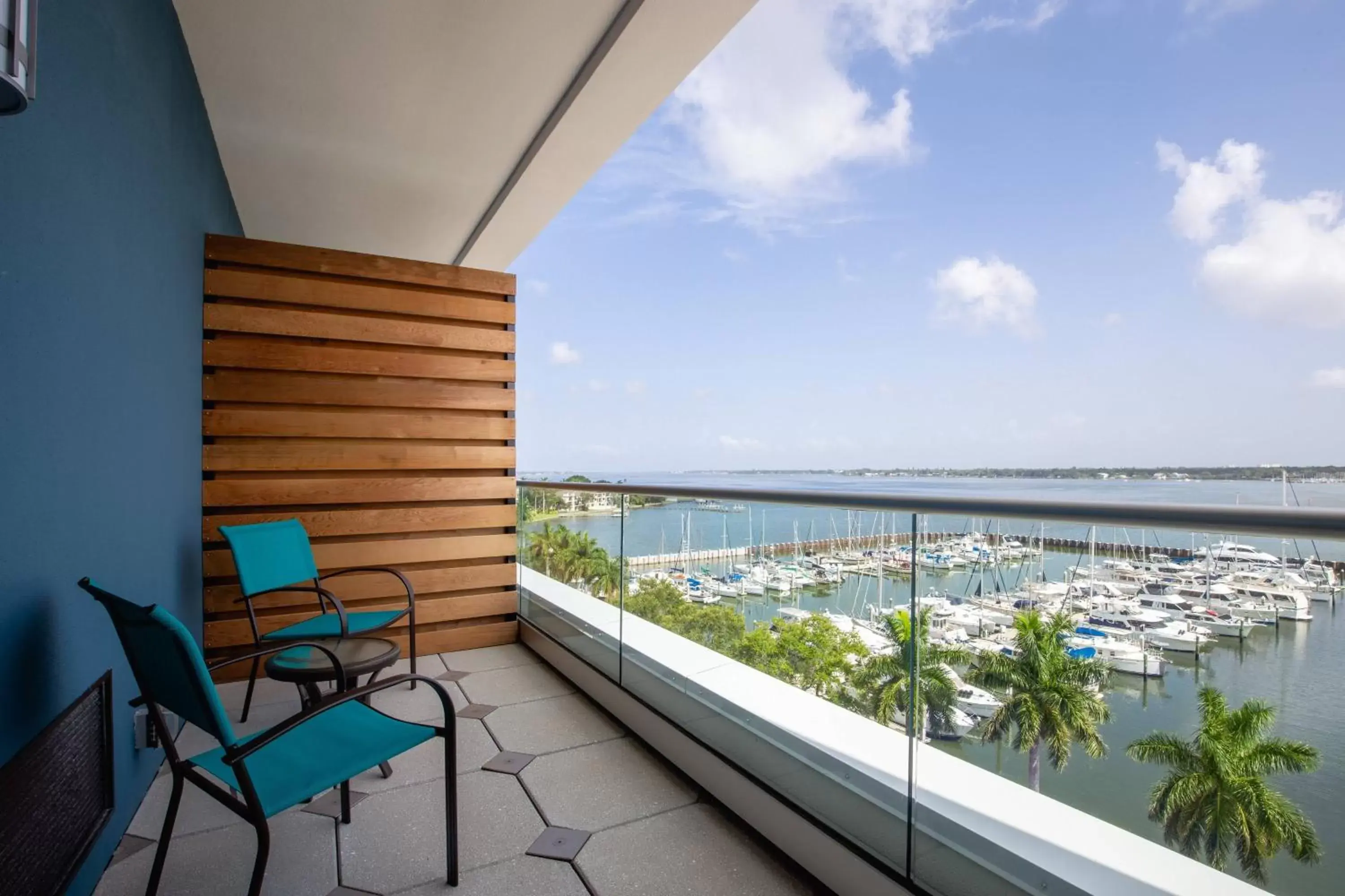 Photo of the whole room, Balcony/Terrace in SpringHill Suites by Marriott Bradenton Downtown/Riverfront