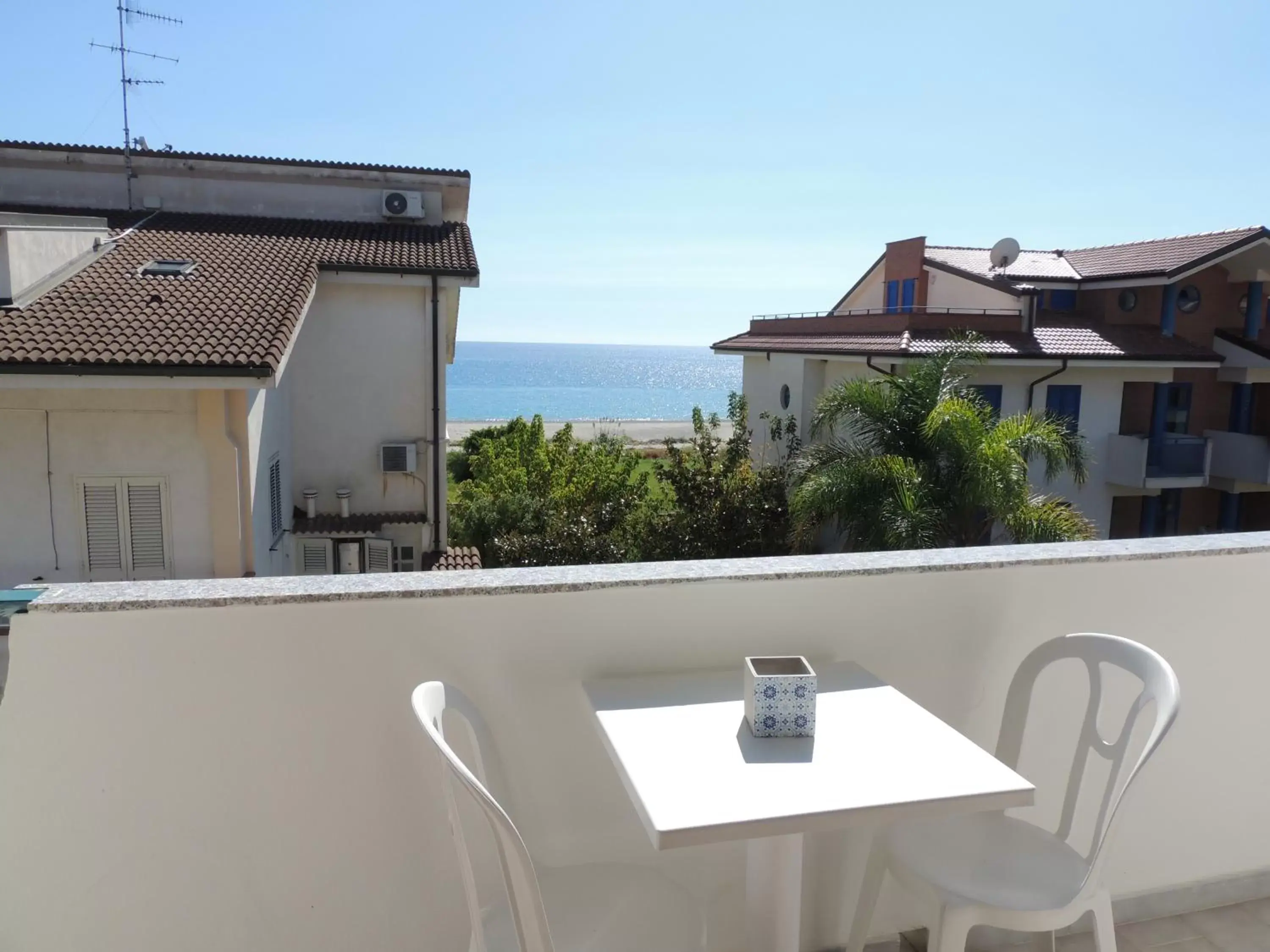 View (from property/room), Balcony/Terrace in B&B a due passi dal mare