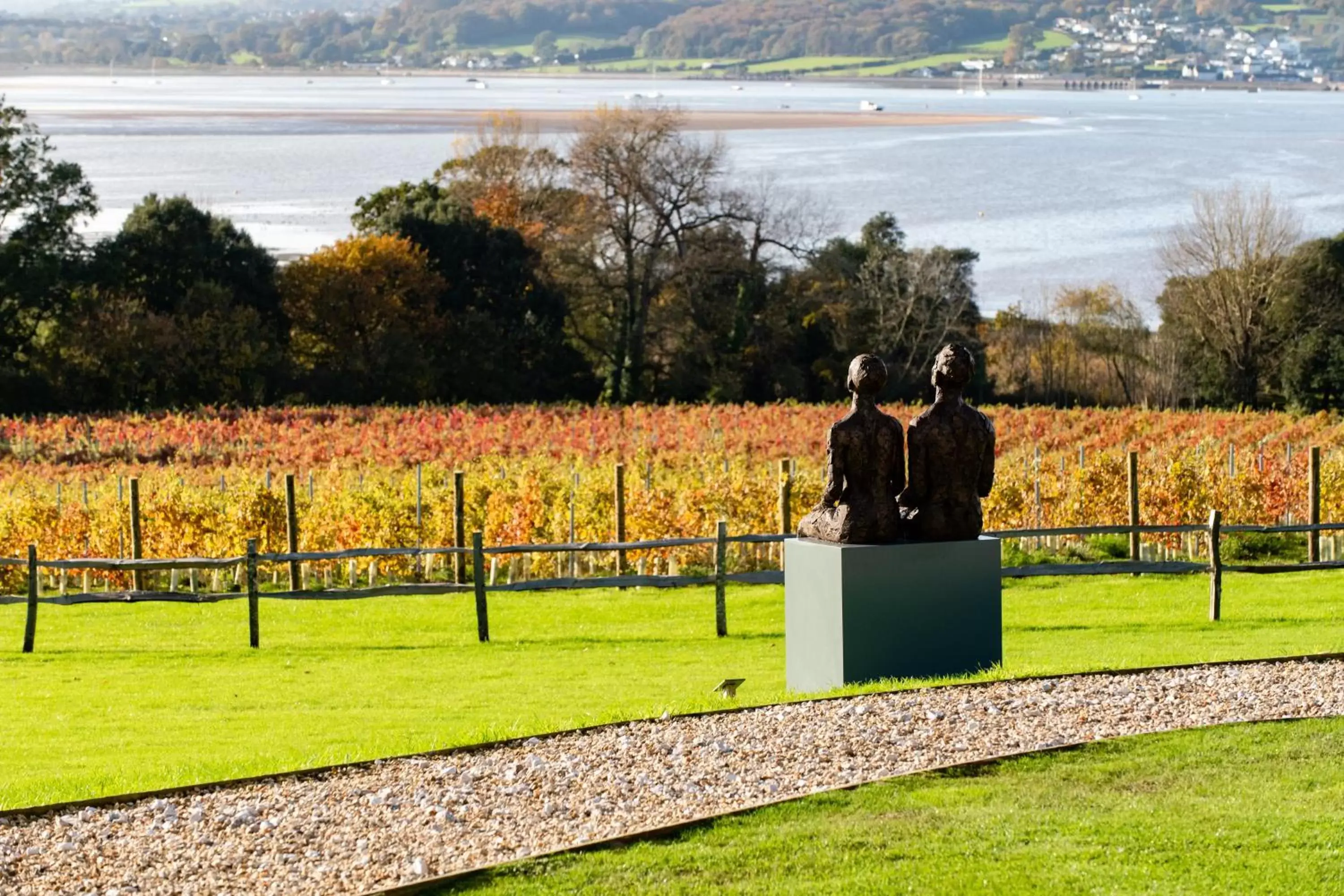 Garden in Lympstone Manor Hotel